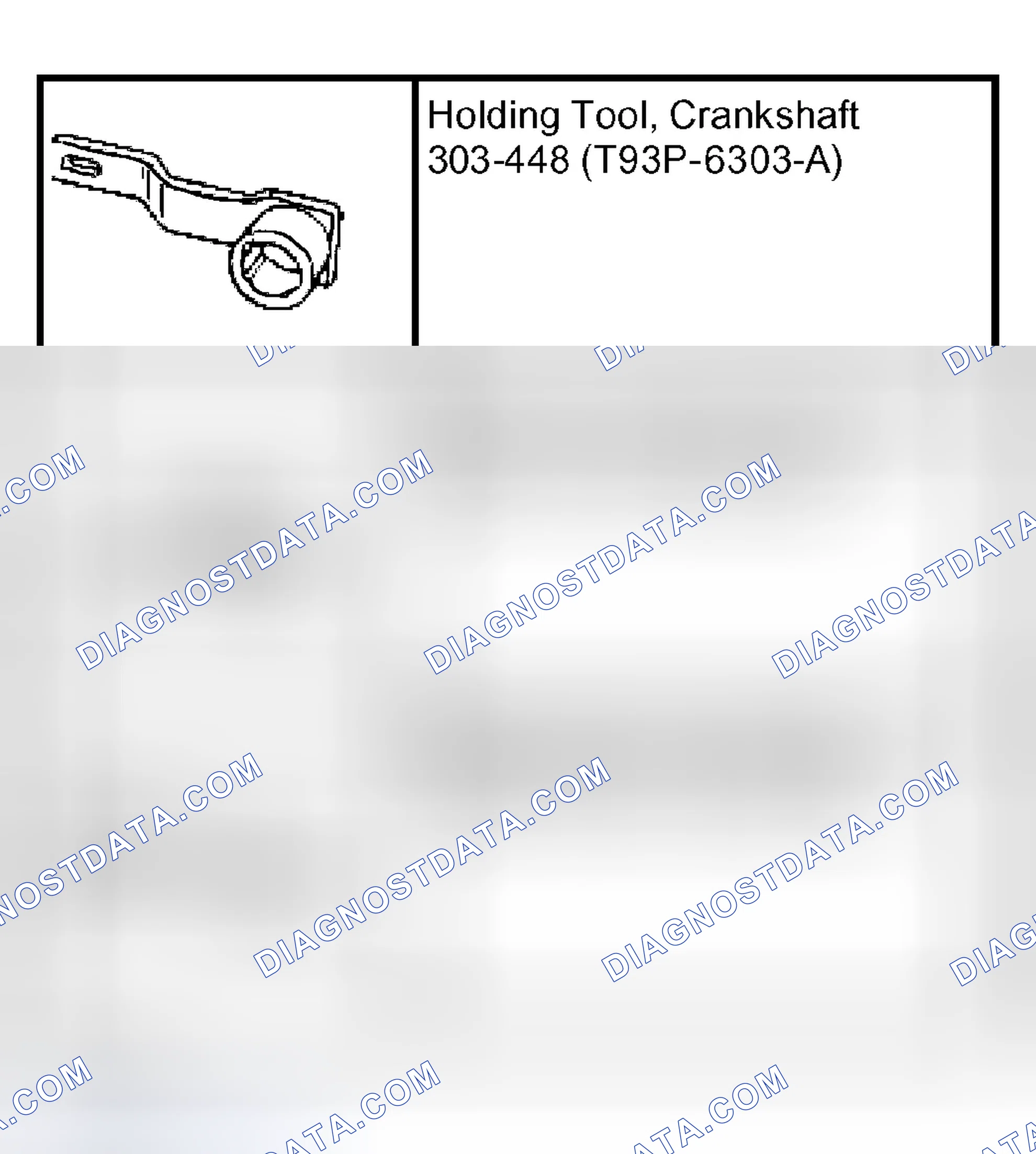 Scheme 421: Timing Drive Components - Windsor Engine (5.4L)