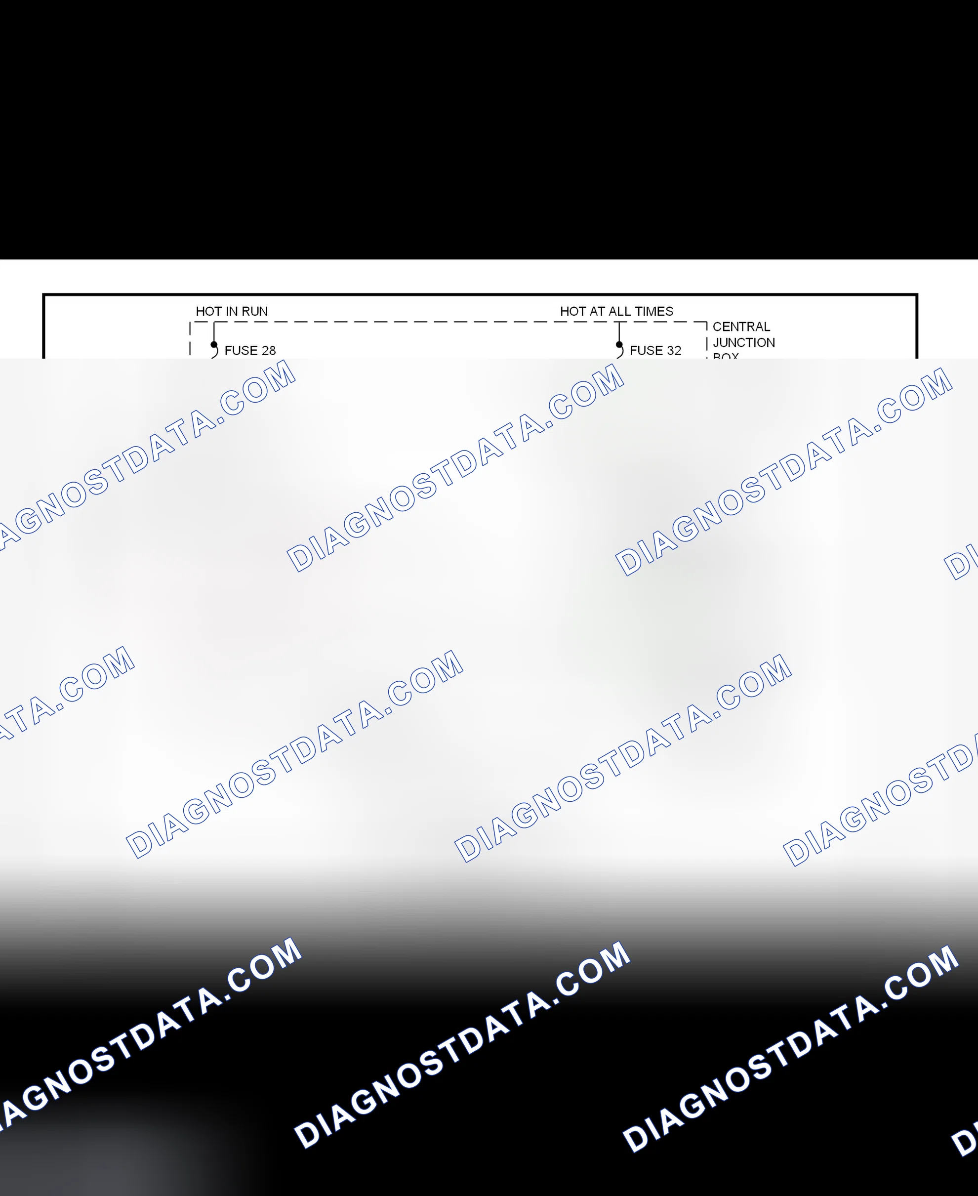 Fig. 12: Shift Interlock System Wiring Diagram (Continental)