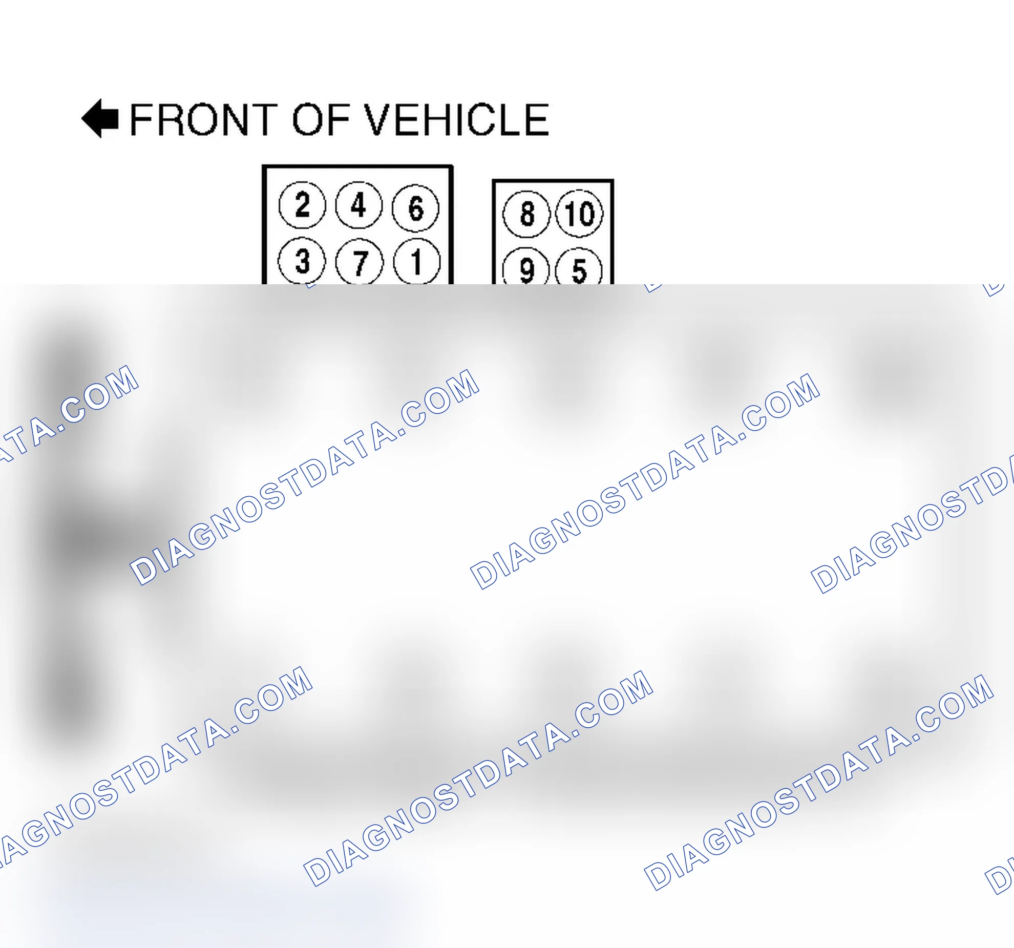 Scheme 8: Firing Order 8.0L V10 (Ram Pickup)