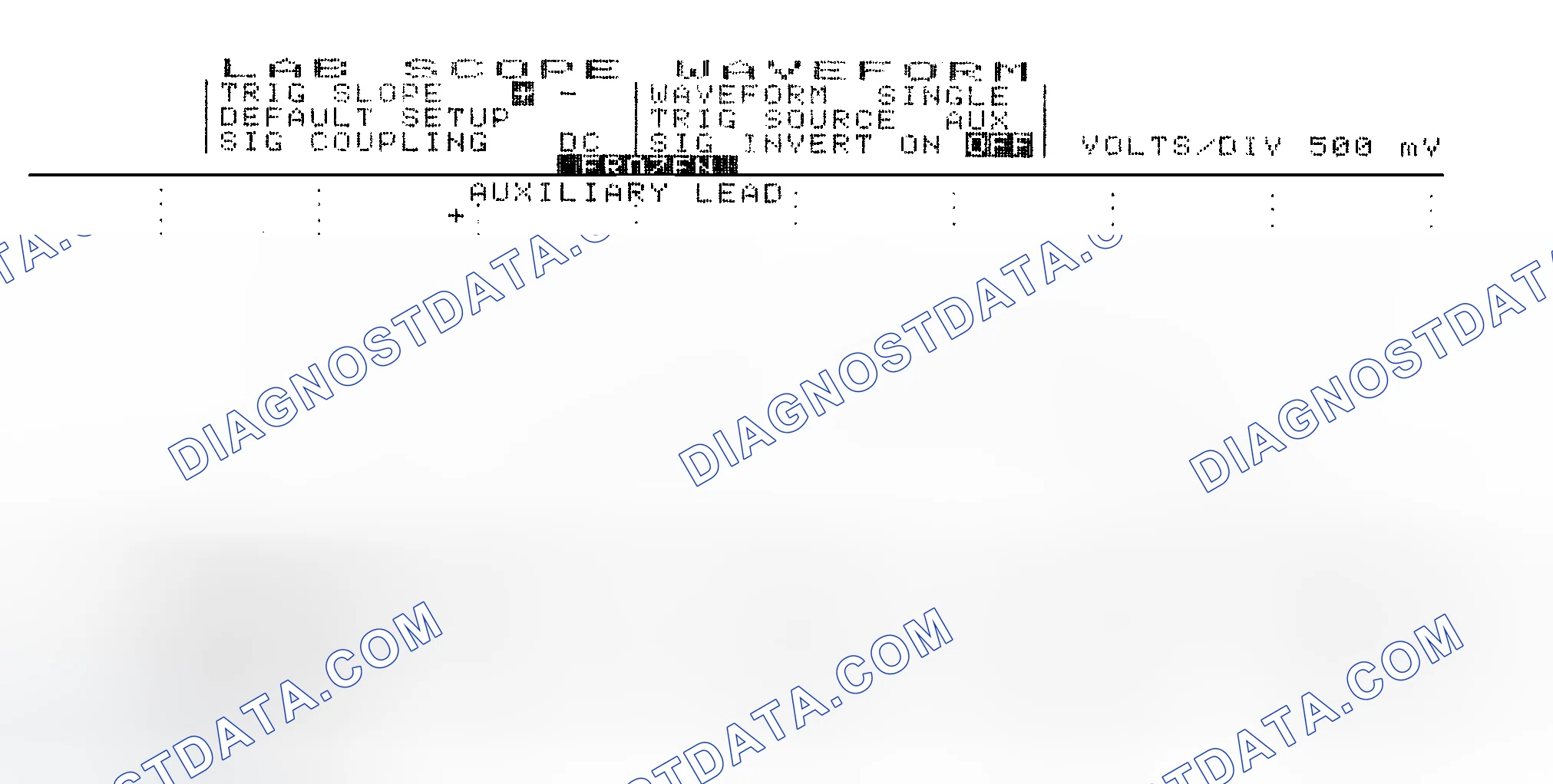 Scheme 14: Single Injector w/Excessive Current Flow - Current Pattern