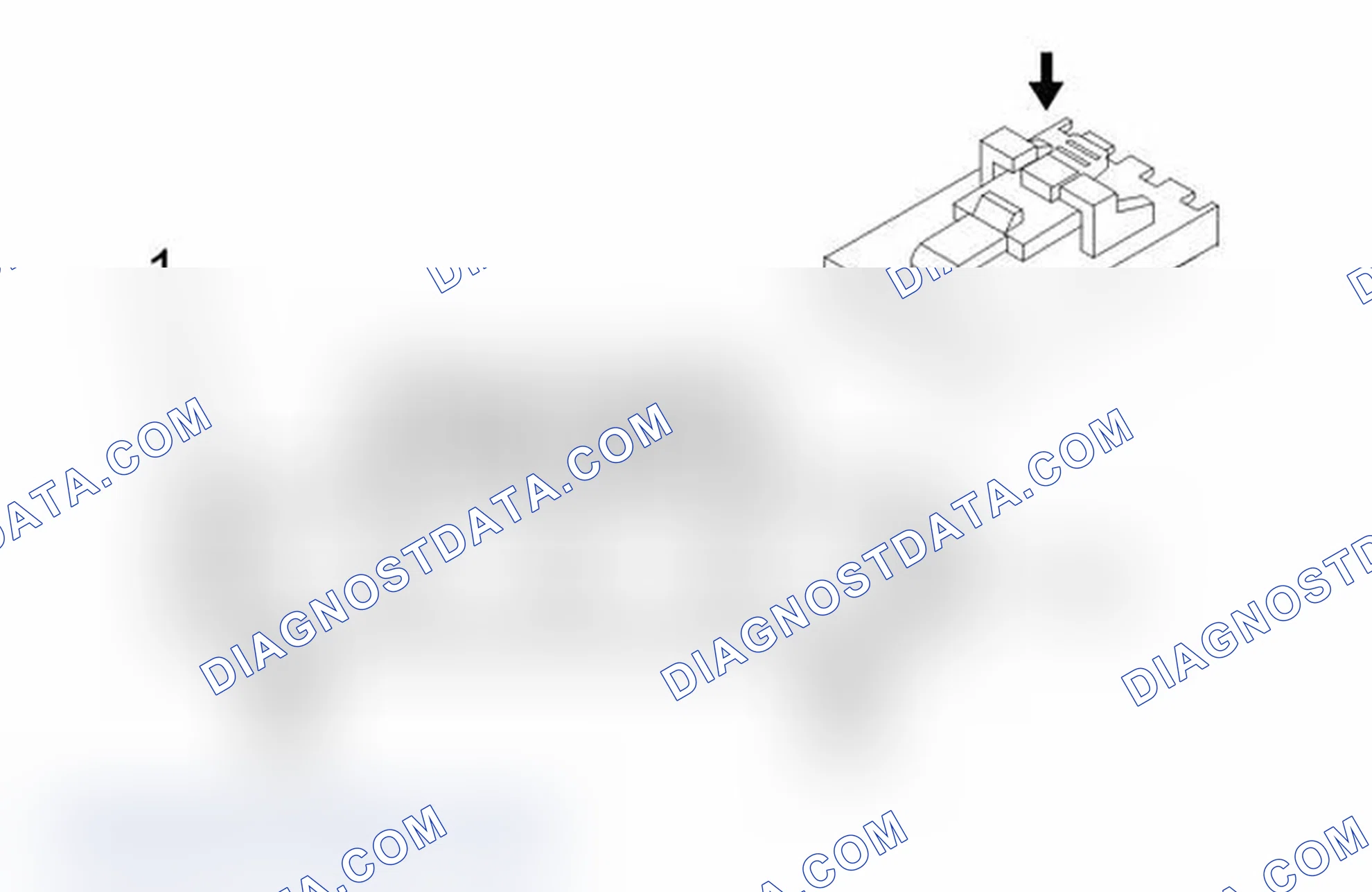 Scheme 4: Steering Wheel Control Switch Assembly-Lower Right (UK3)
