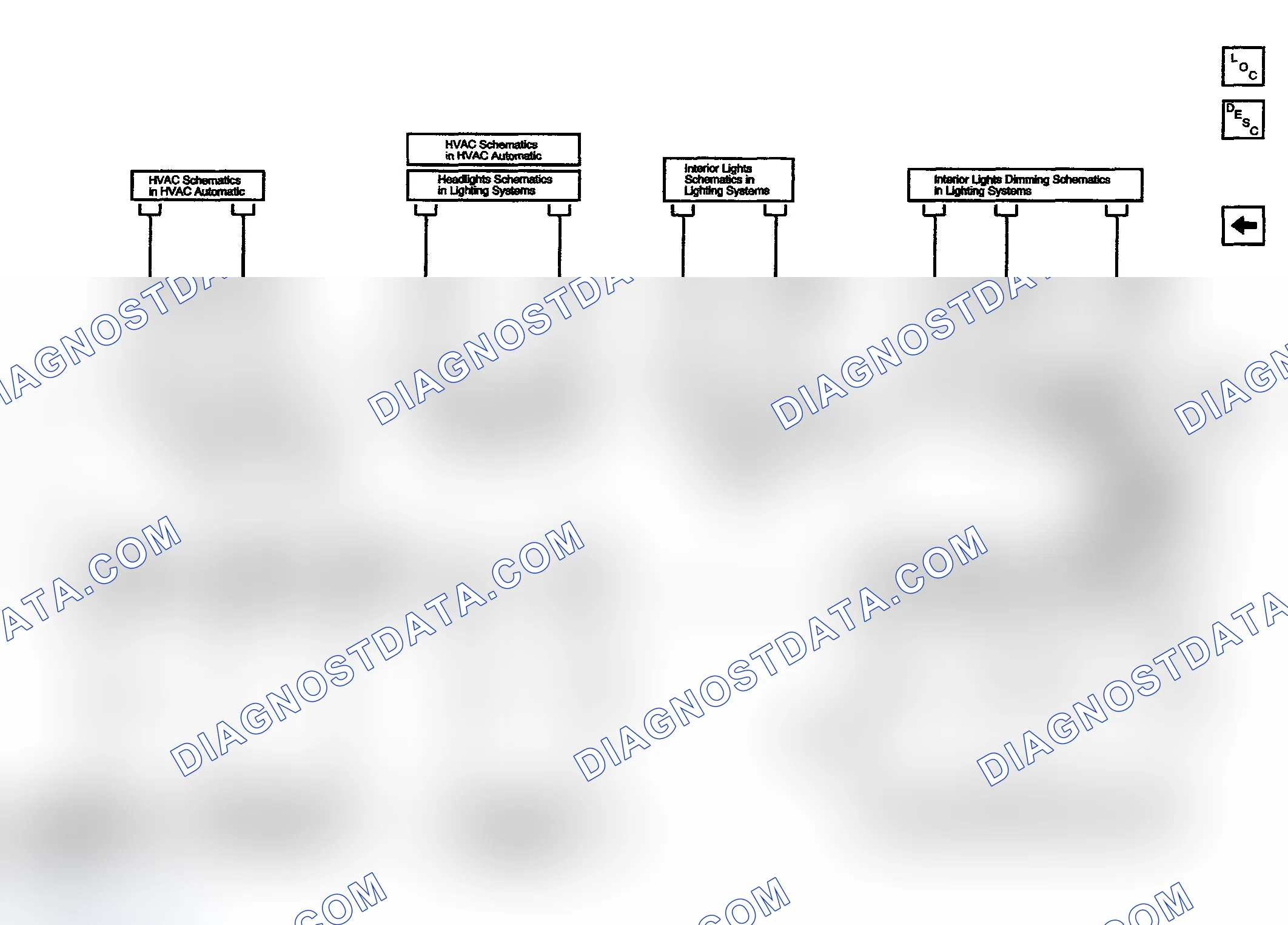 Scheme 31: Body Control System Schematics (Controlled/Monitored Subsystem References) (3 of 3)
