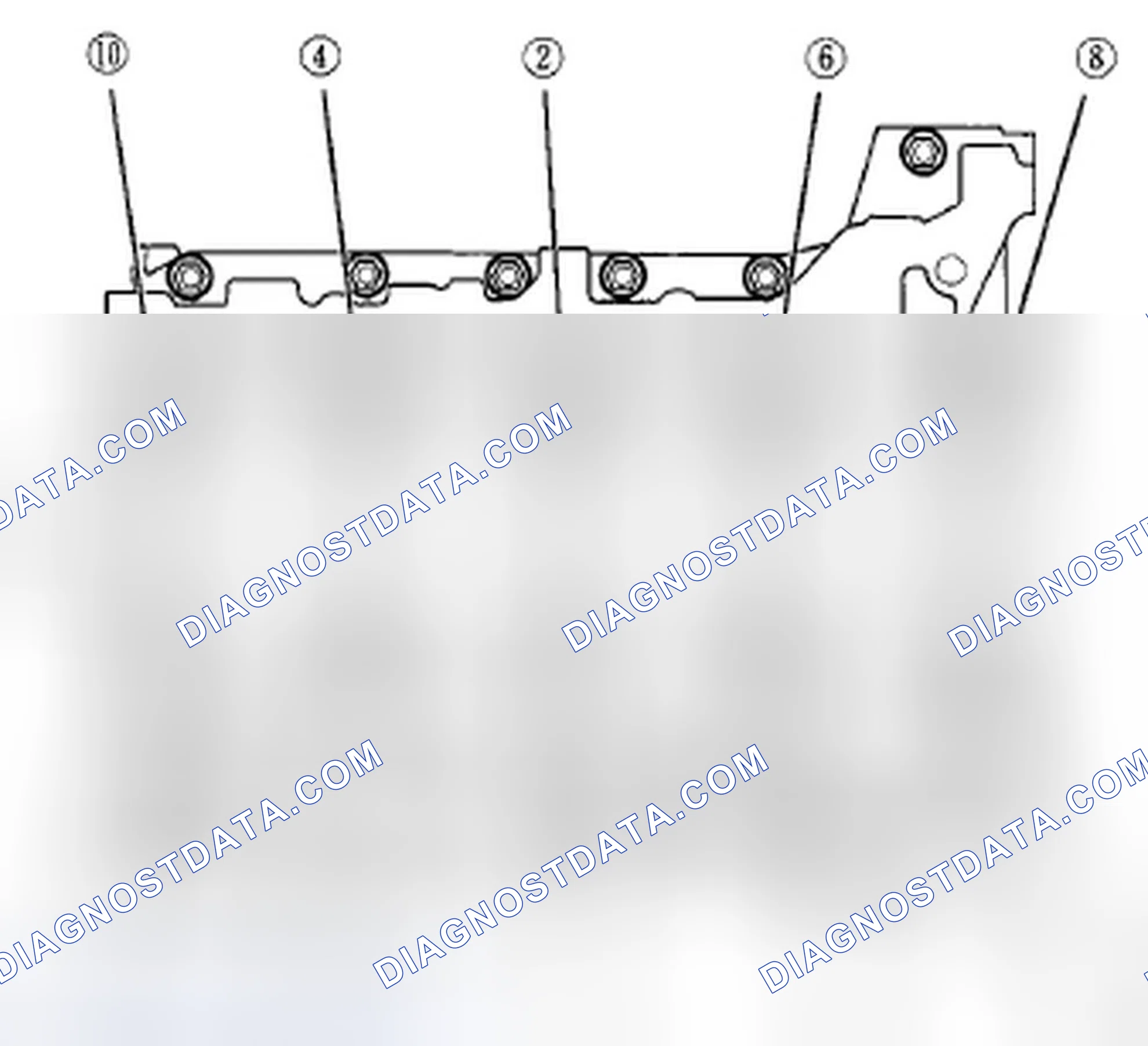 Scheme 884: Main Bearing Clearance Inspection