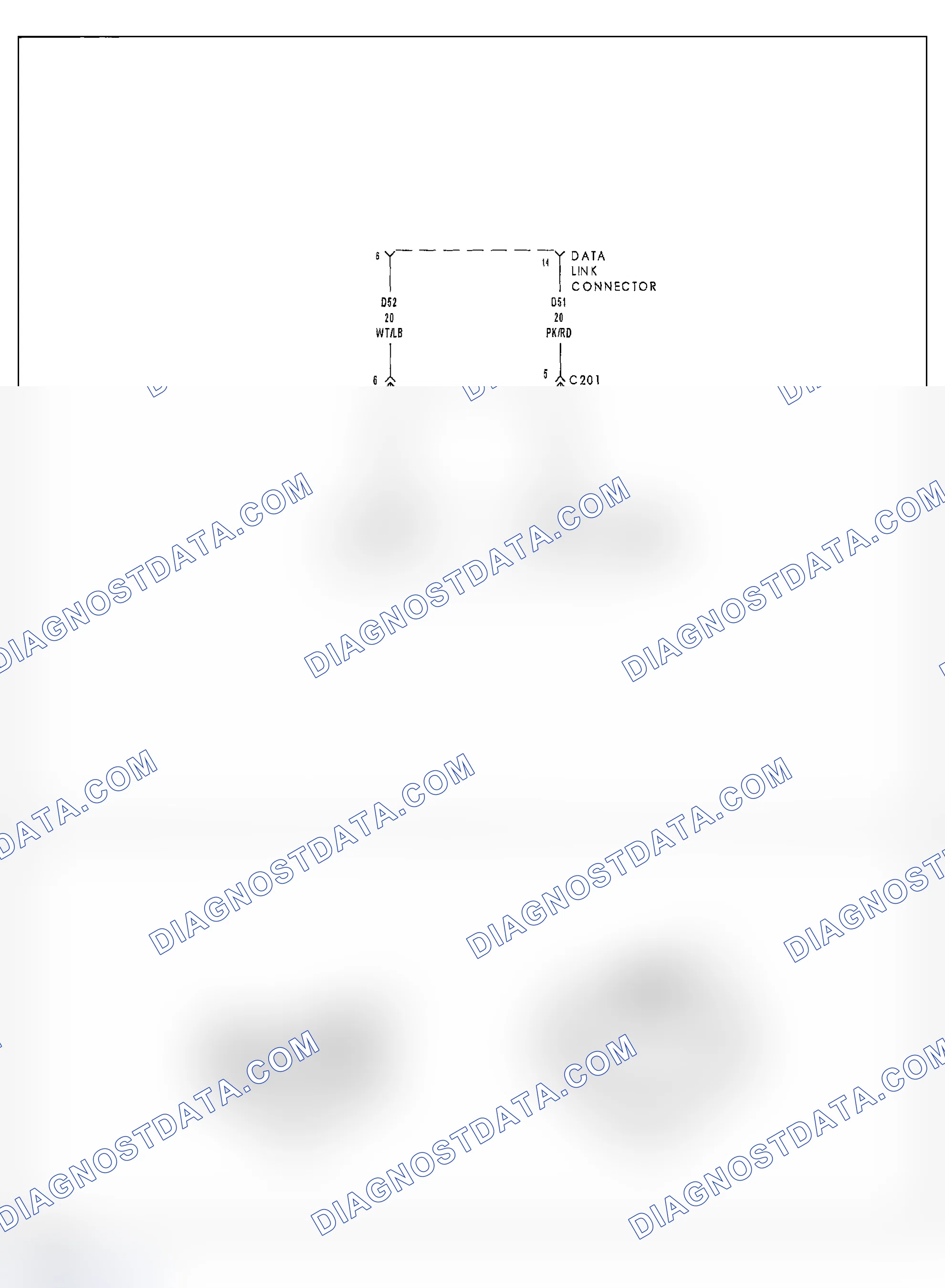 Scheme 52: *CAN C DIAGNOSTIC (+) AND/OR CAN C DIAGNOSTIC (-) CIRCUITS HIGH