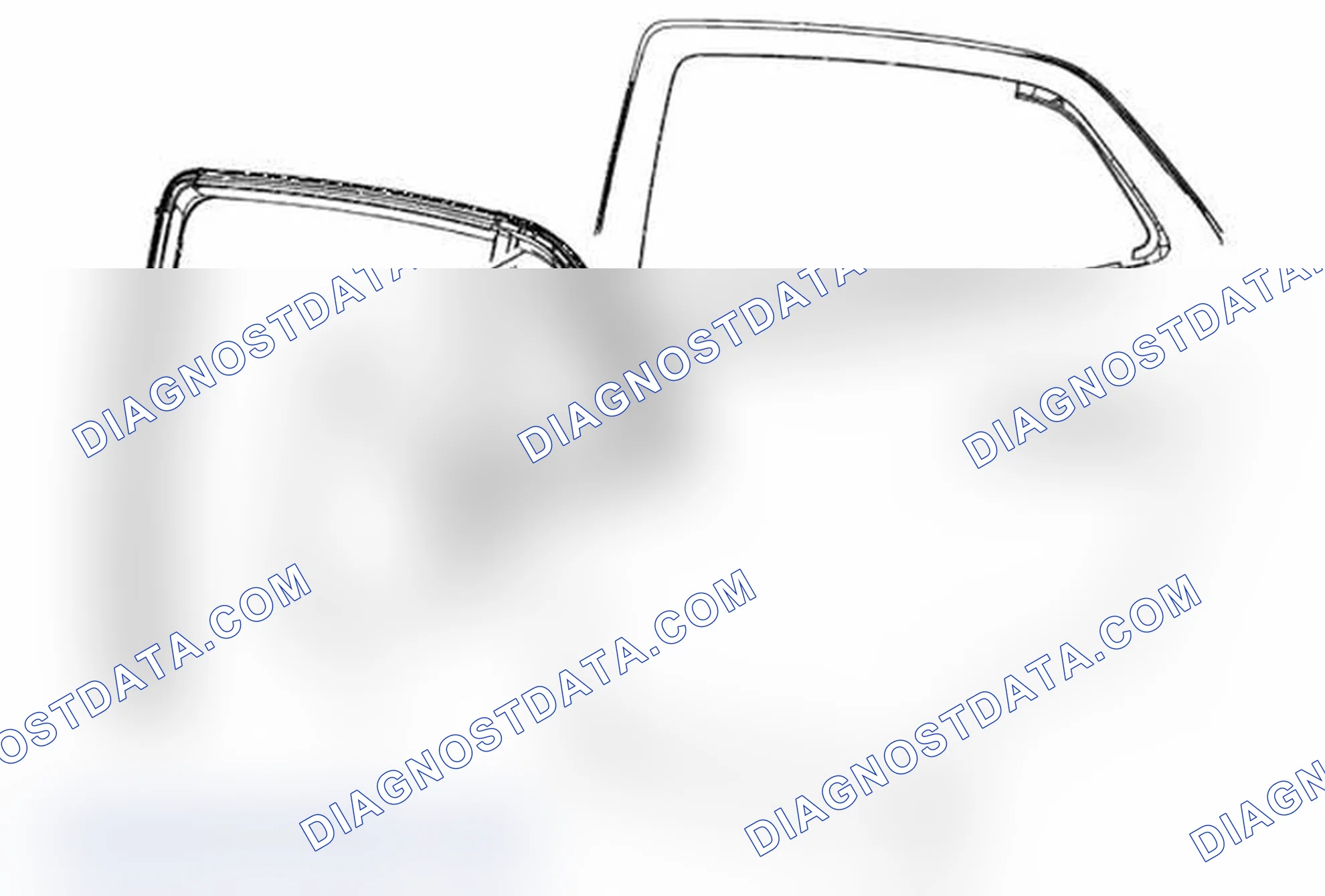 Scheme 10: Rear Side Door Stationary Window Replacement