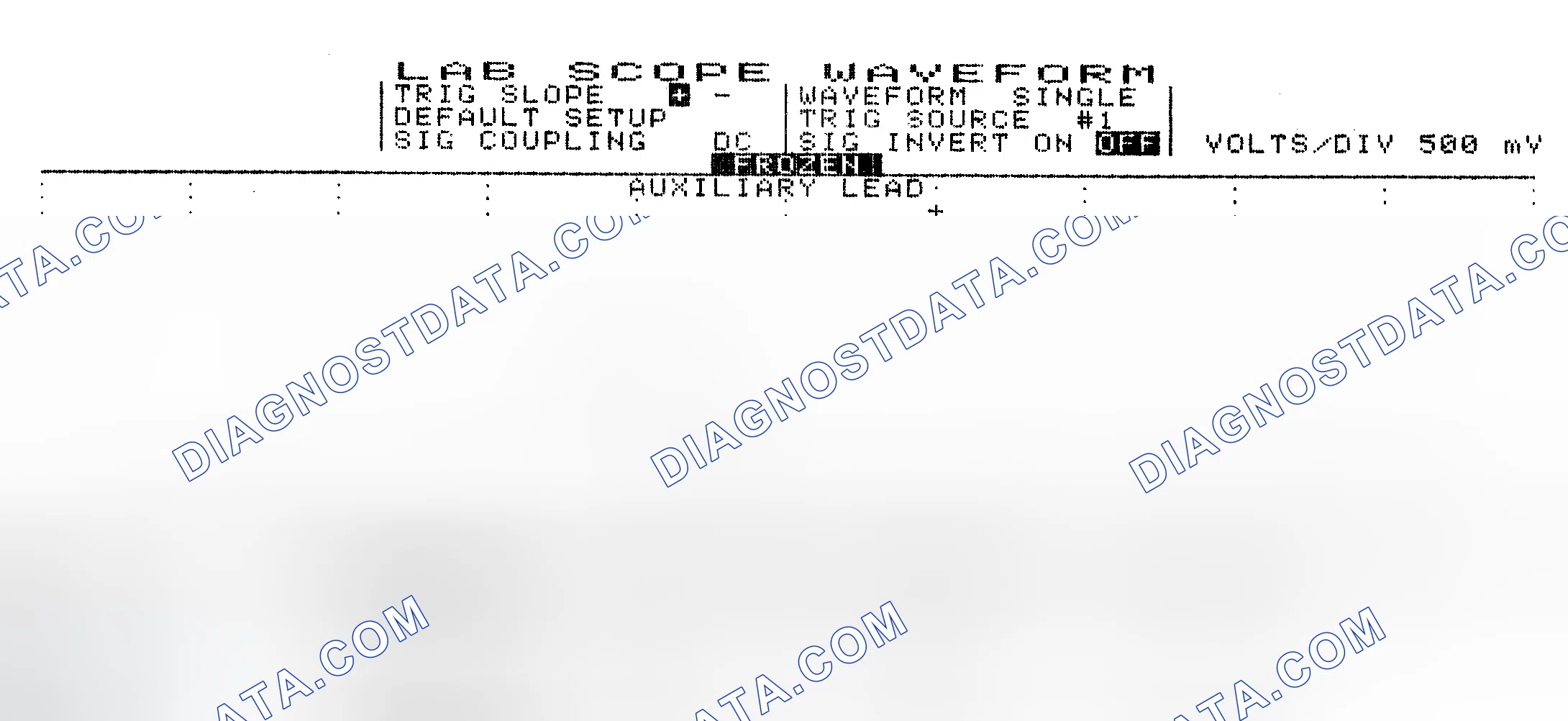 Scheme 10: Single Injector w/Excessive Current Flow - Current Pattern