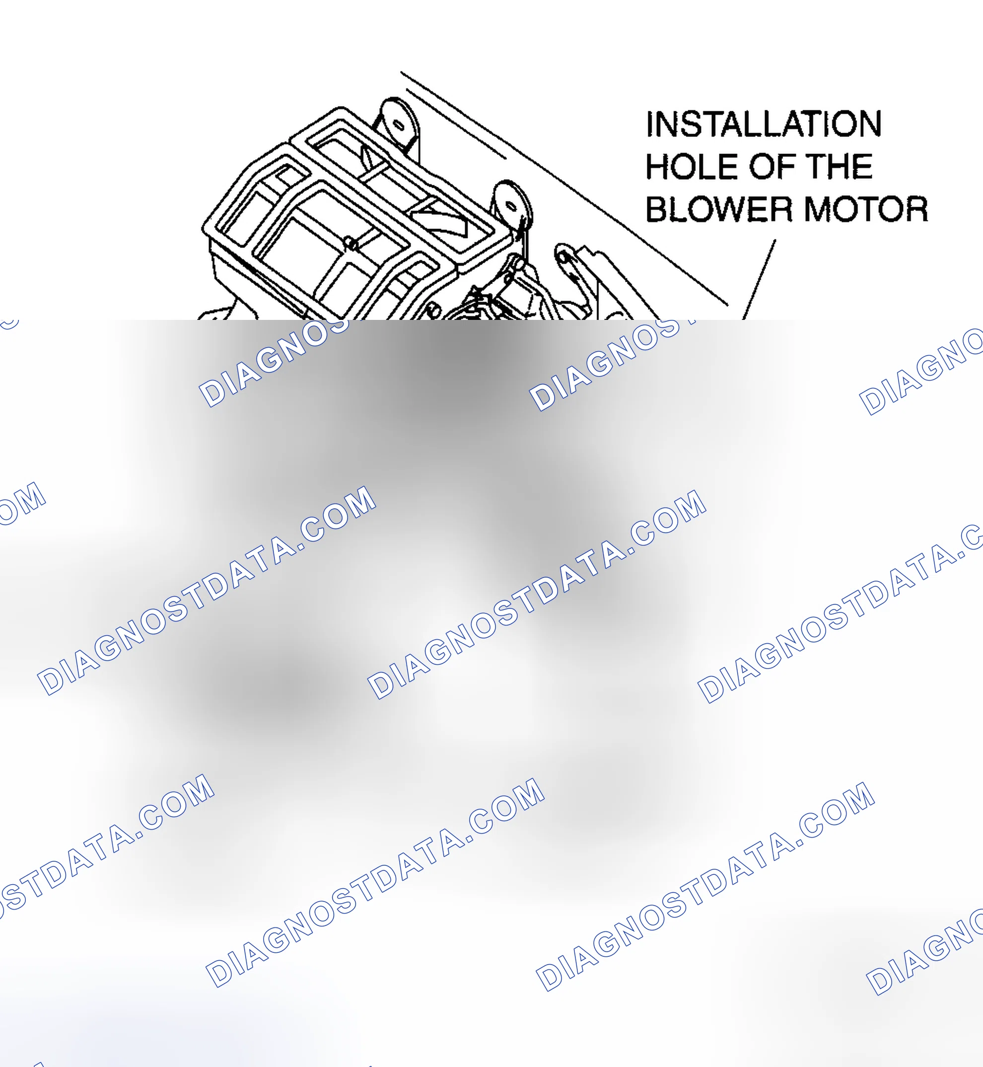 Scheme 124: BLOWER UNIT REMOVAL/INSTALLATION [L3 WITH TC]