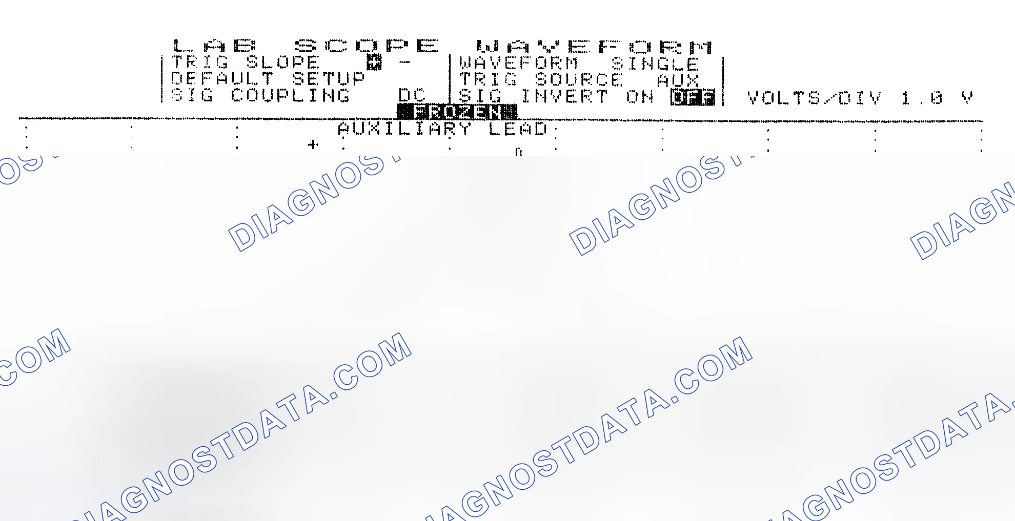 Scheme 19: Single Injector w/Excessive Current Flow - Current Pattern