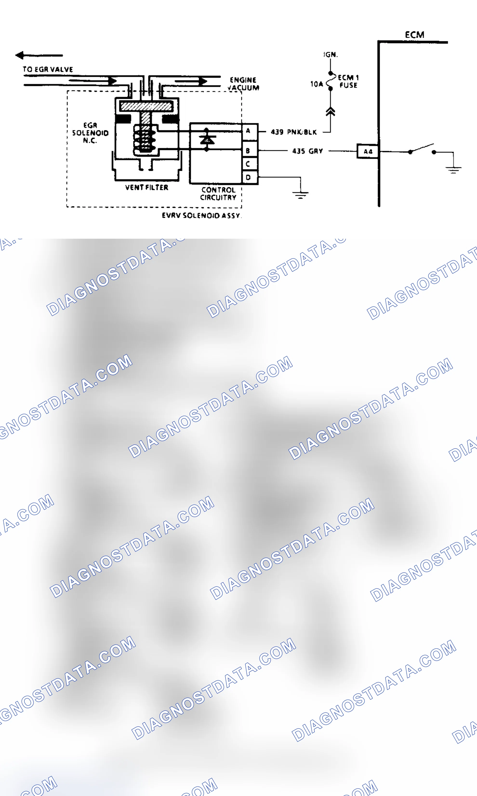 Scheme 65: Code 32: EGR System Error (2.8L, 4.3L, S & T, & 5.7L Over 8500 GVWR)