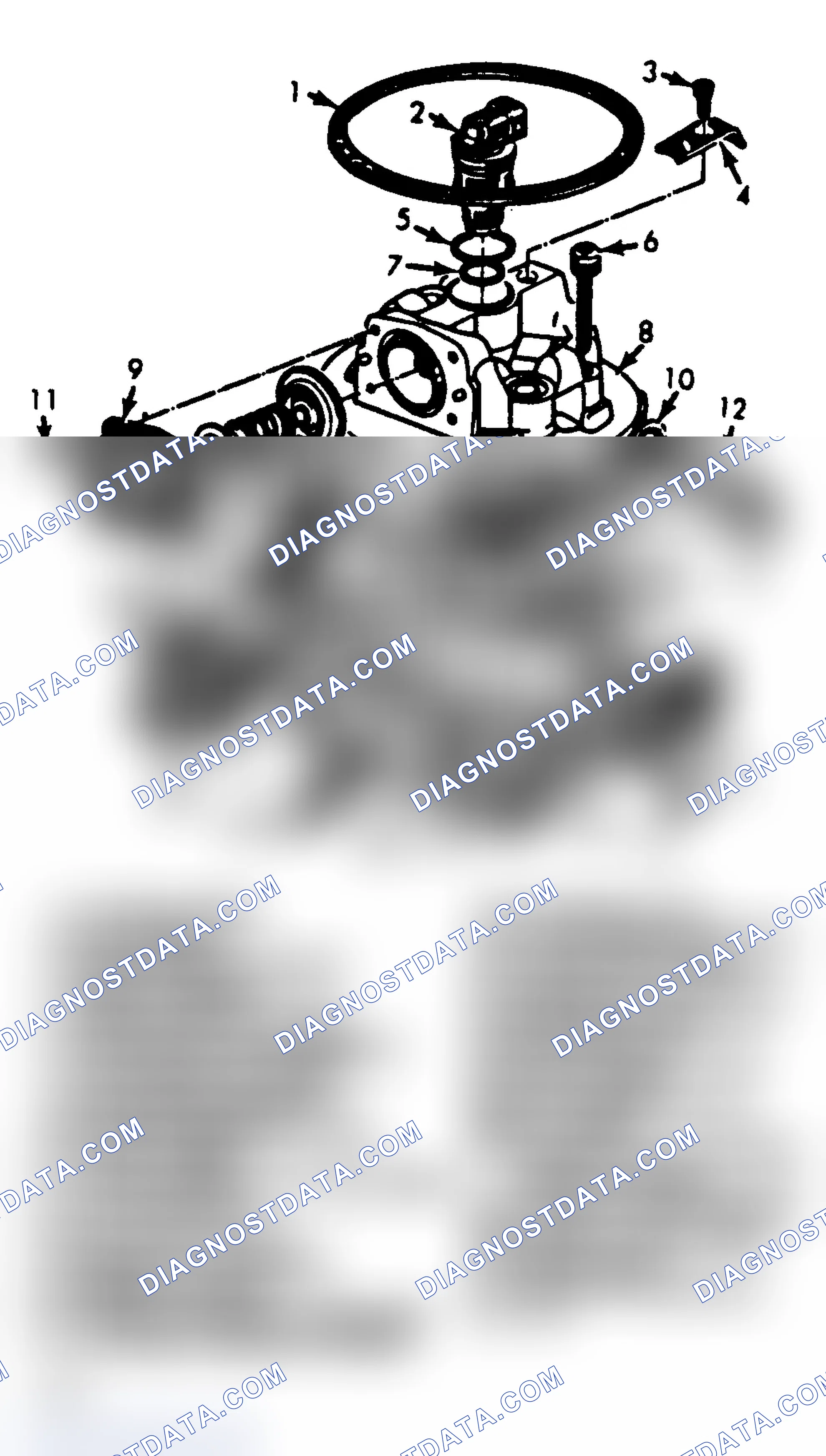 Scheme 9: Disassembly (Fuel Meter Assembly Model 700)