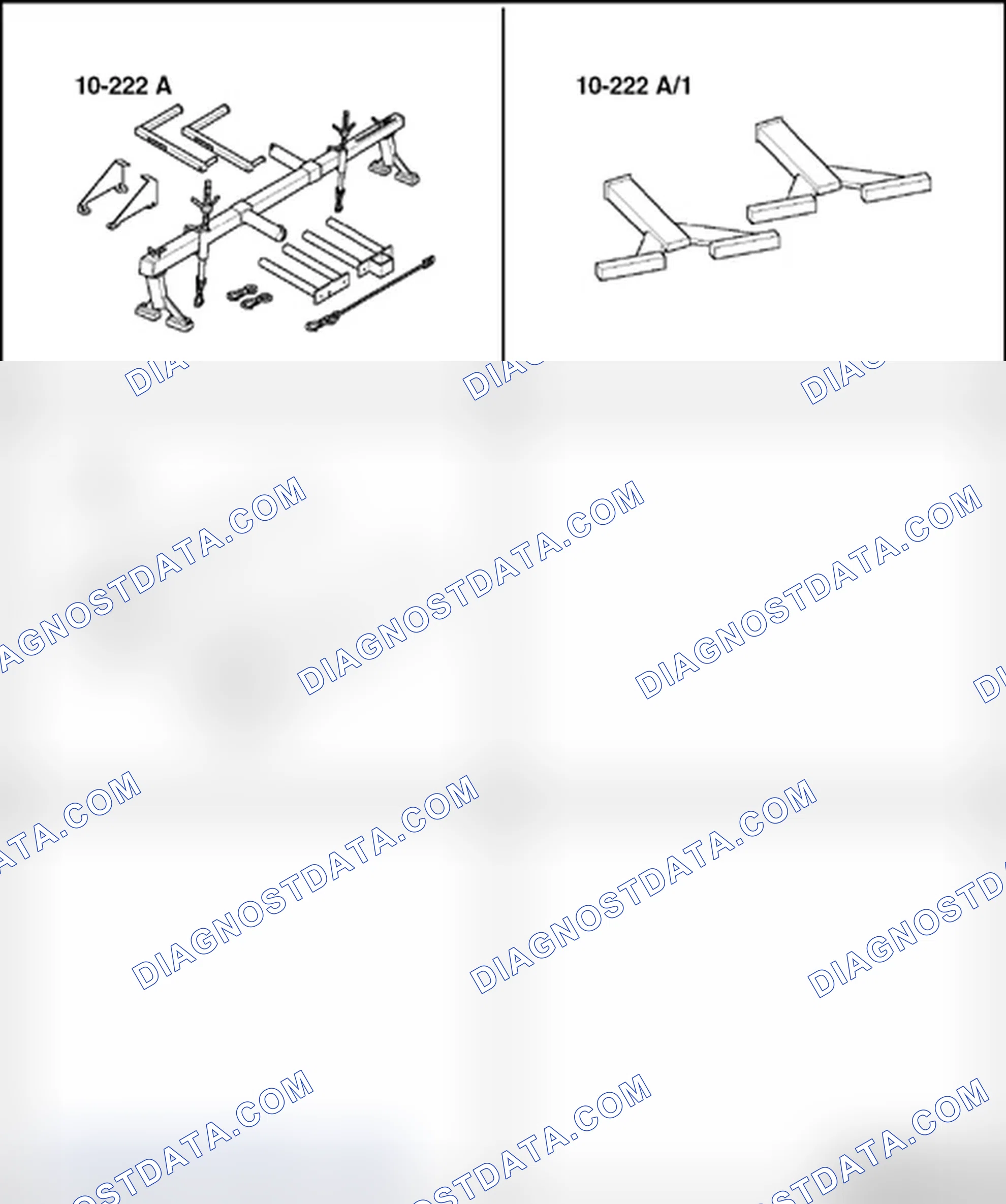Scheme 62: Subframe, removing and installing