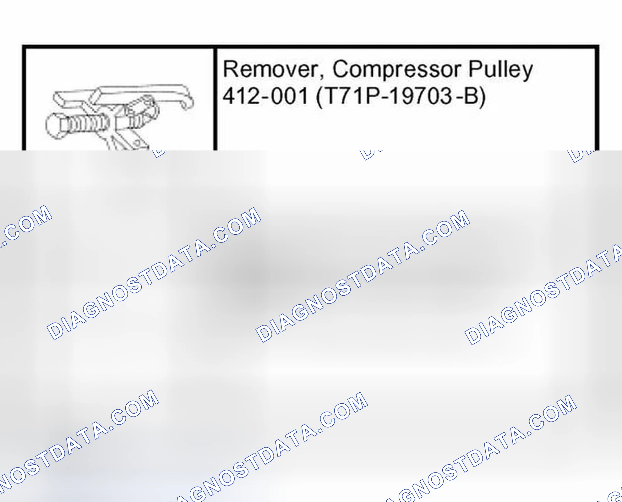 Scheme 206: Special Tool(s)