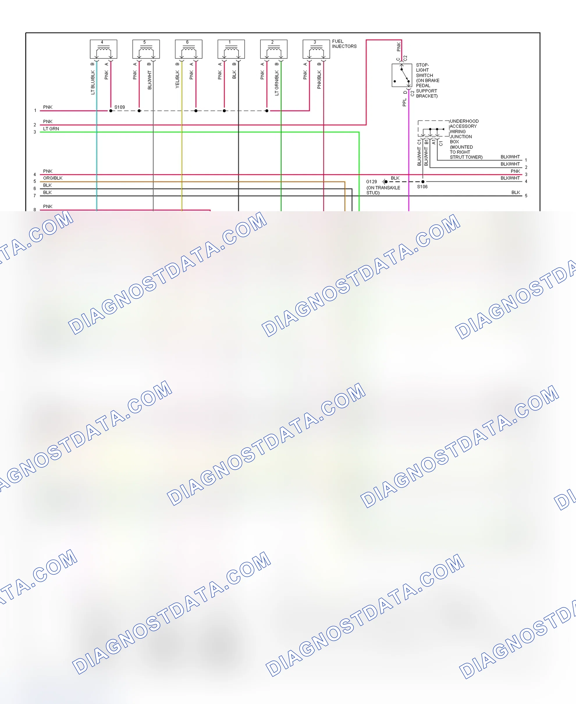 Scheme 157: PCM Wiring Diagram (Regal - 3.8L VIN K - 2 Of 4)