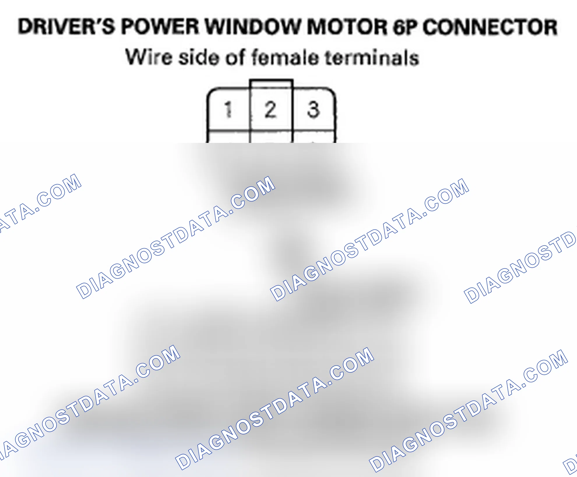 Scheme 7: DTC B2175: Driver's Power Window Motor Pulse A Error