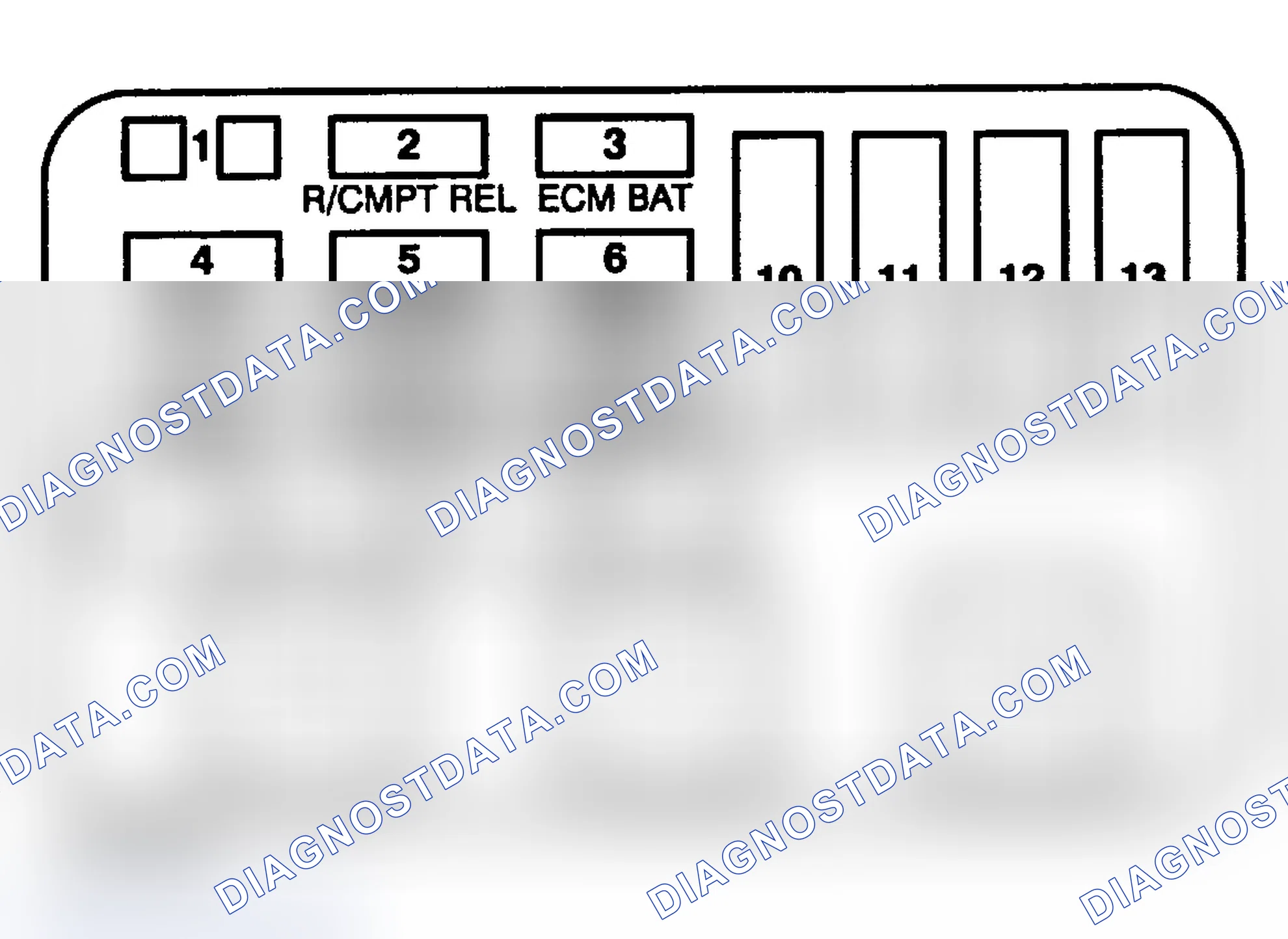 Scheme 8: RIGHT ELECTRICAL CENTER IDENTIFICATION