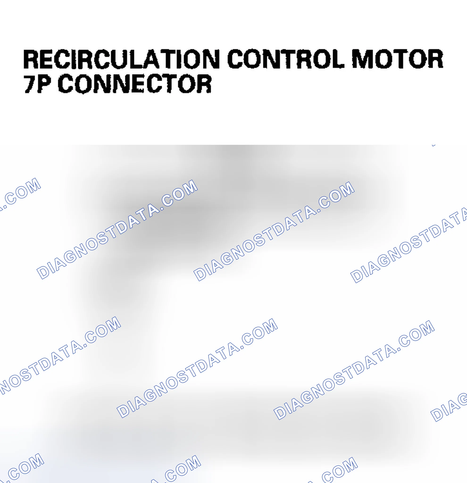 Scheme 66: Recirculation Control Motor Circuit Troubleshooting