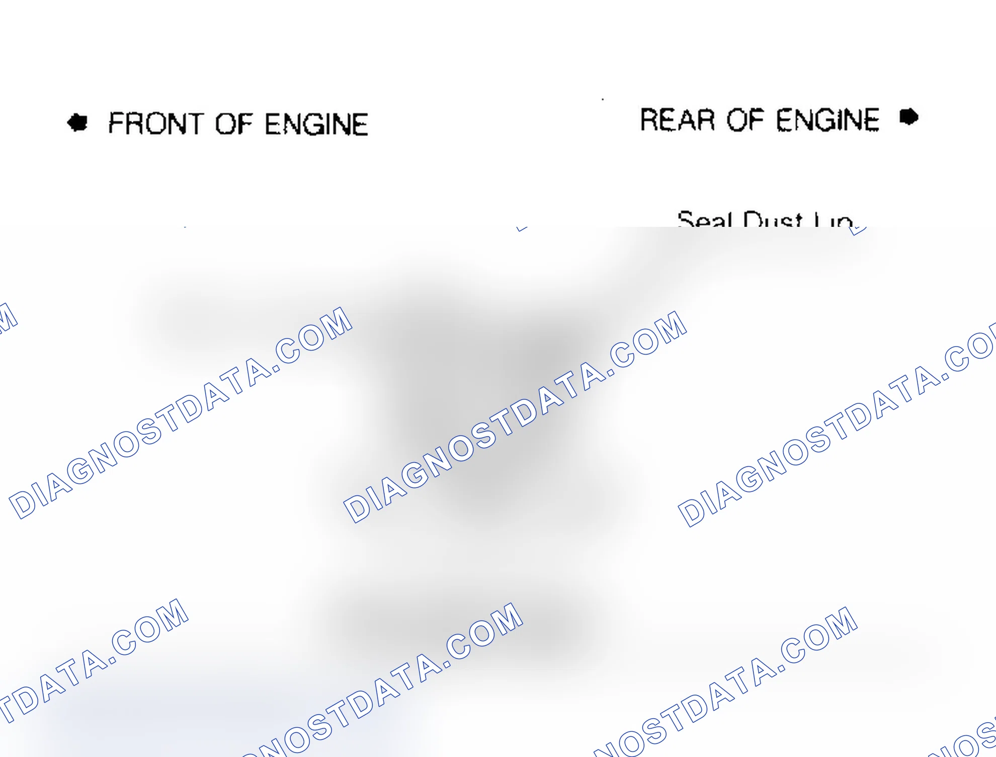 Scheme 42: REAR MAIN BEARING OIL SEAL