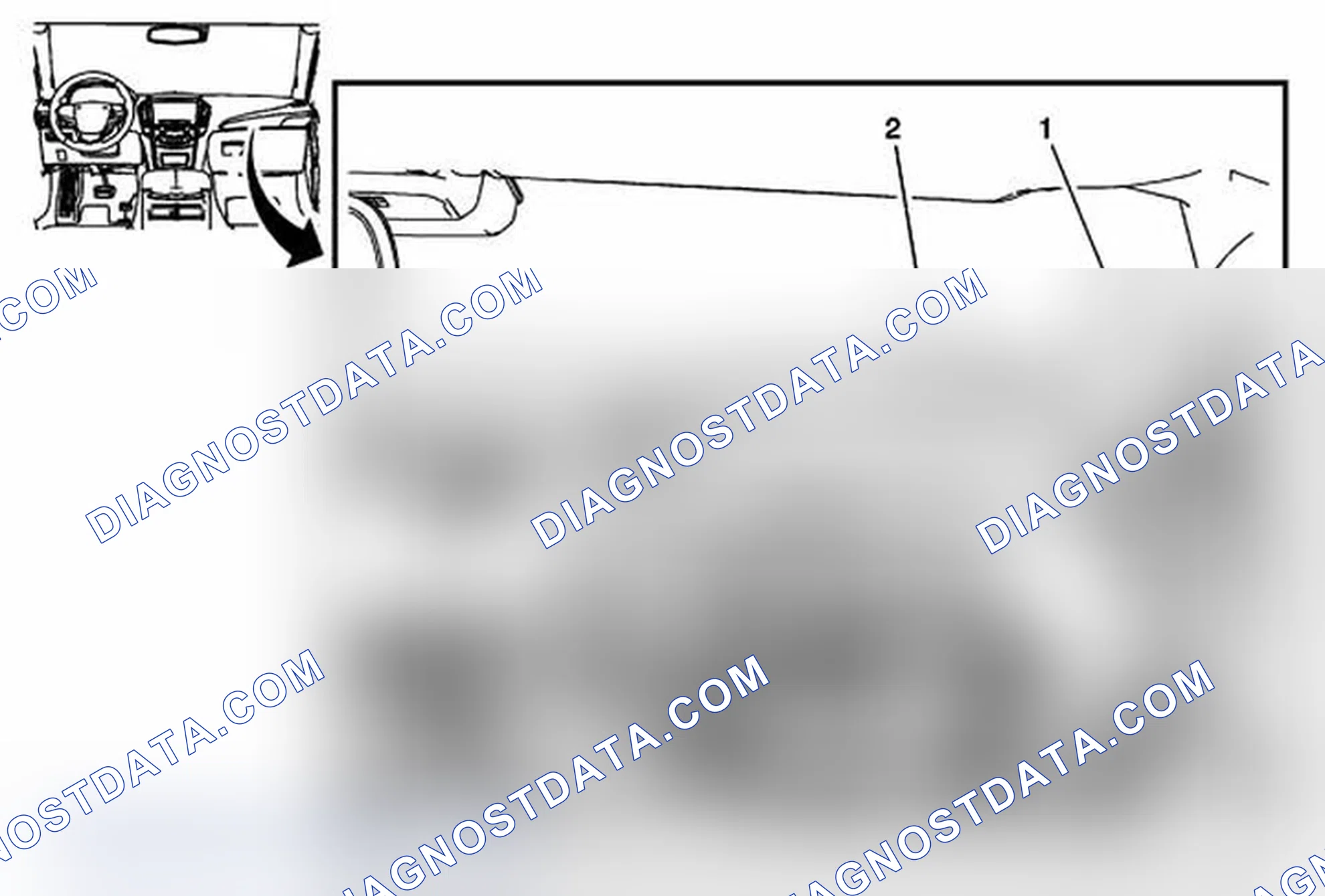 Scheme 61: Side Window Defogger Outlet Duct Replacement - Right Side