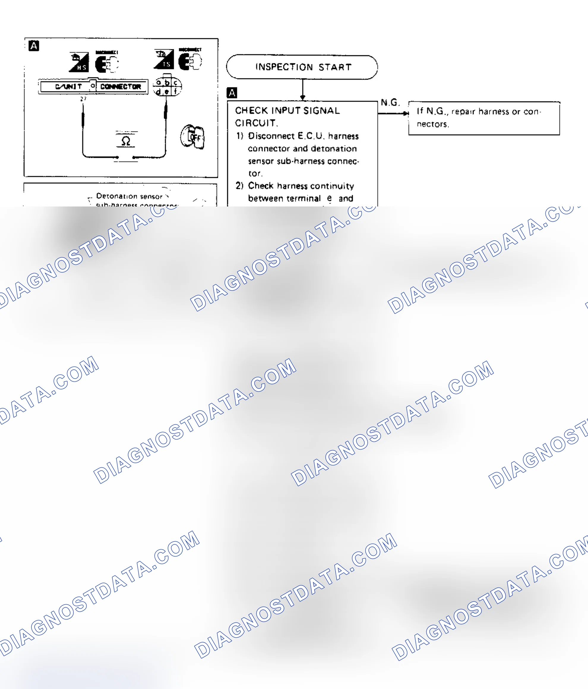 Scheme 18: CODE 34: KNOCK (DETONATION) SENSOR (V6)