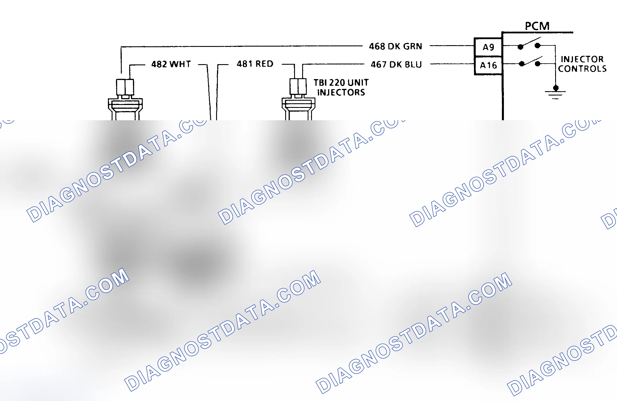 Scheme 71: Code 42 Schematic ("C" & "K" Series Exc. 5.7L M/T) Ignition Control