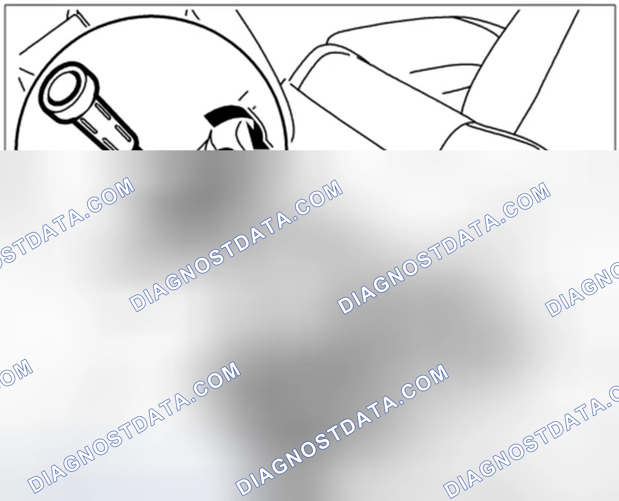 Scheme 33: Checking battery vent hose under the driver's seat