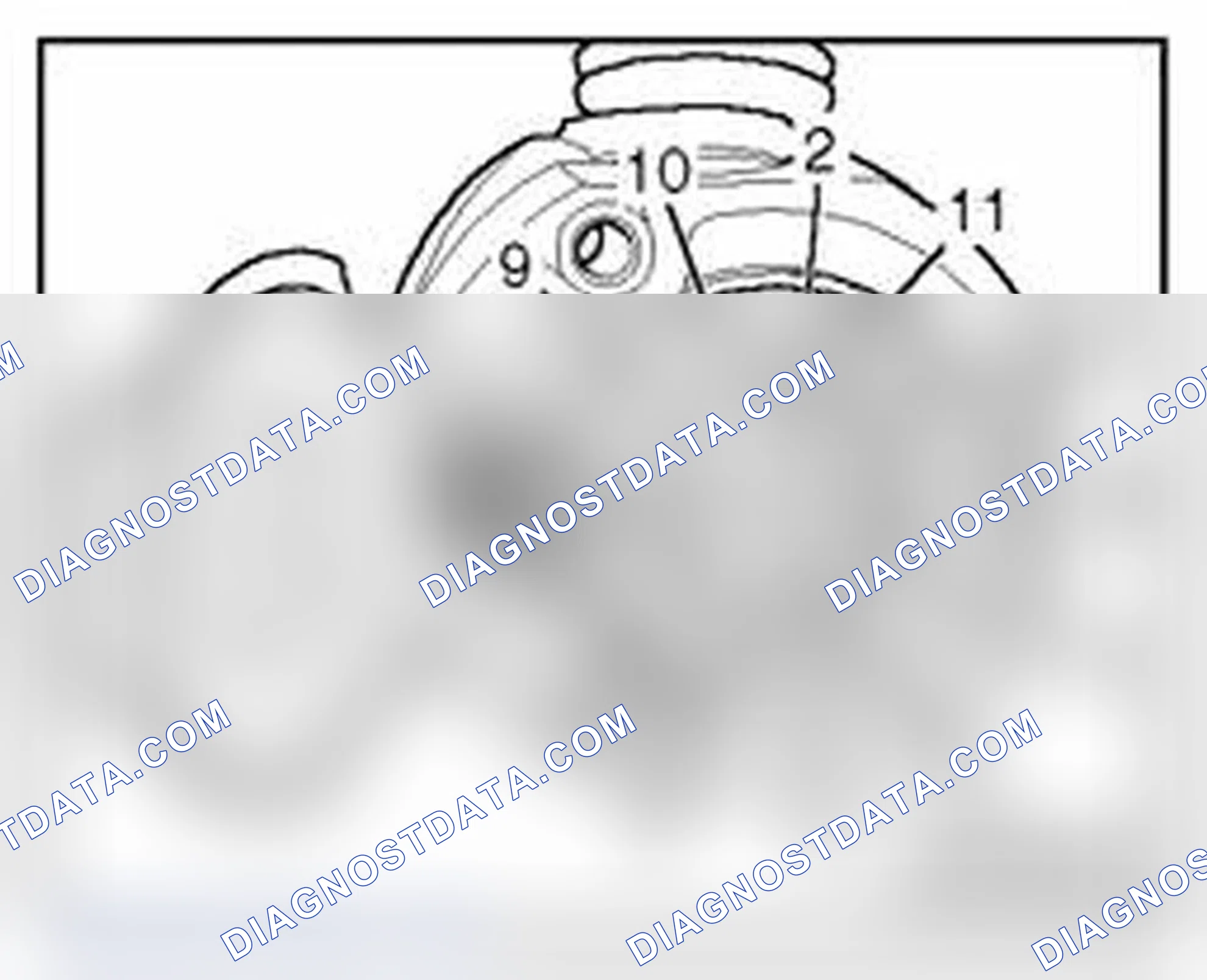Scheme 460: Trailer Hitch Wiring Socket, Multi-Pin Connector Assignments