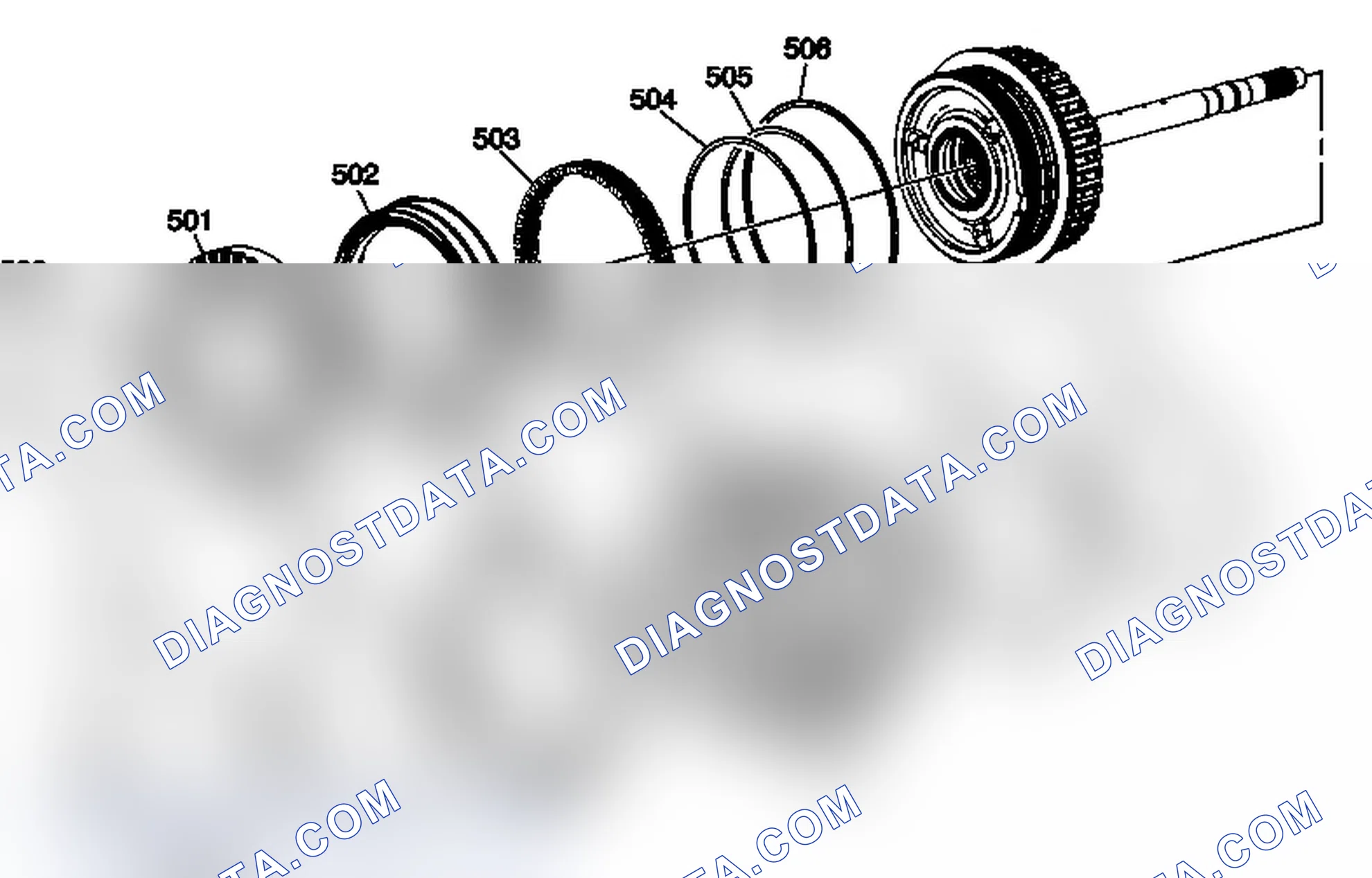 Scheme 230: 3-5 Reverse Clutch Assembly - Gen 2