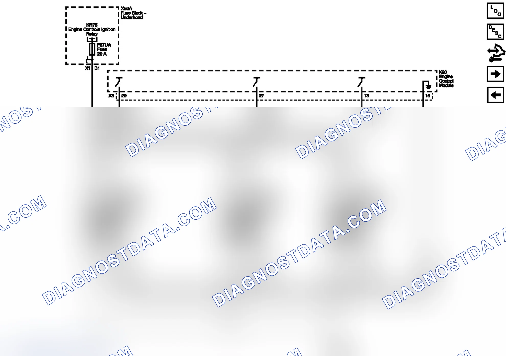 Scheme 97: Ignition Control s- Bank 2 Ignition System