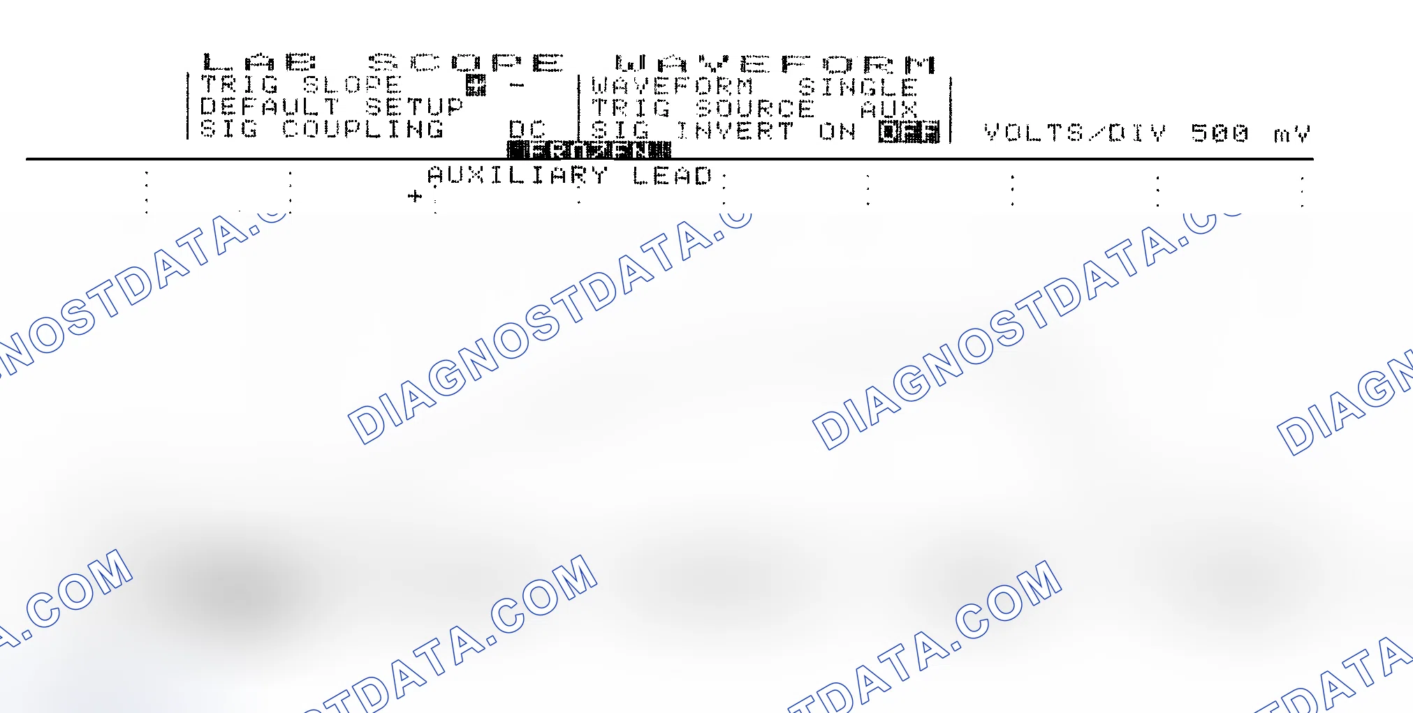 Scheme 14: Single Injector w/Excessive Current Flow - Current Pattern