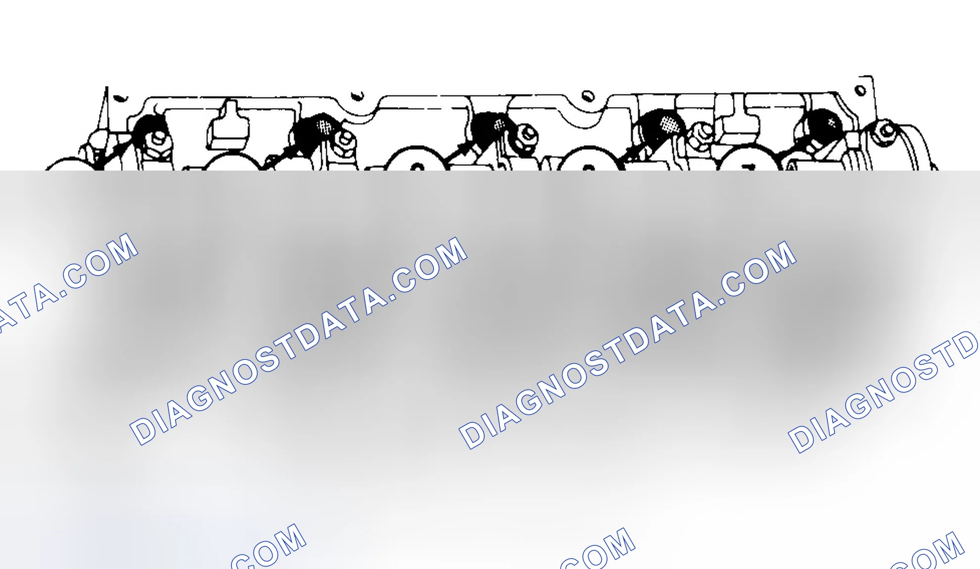 Scheme 7: Typical Cylinder Head Tightening or Loosening Sequence