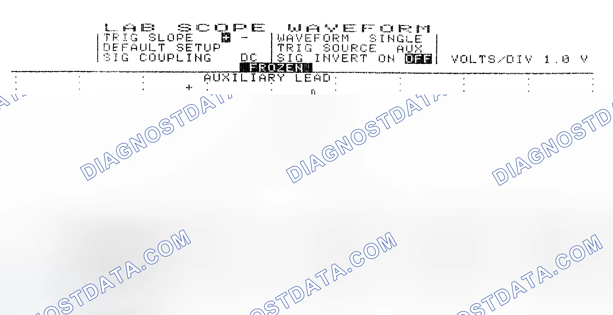 Scheme 19: Single Injector w/Excessive Current Flow - Current Pattern