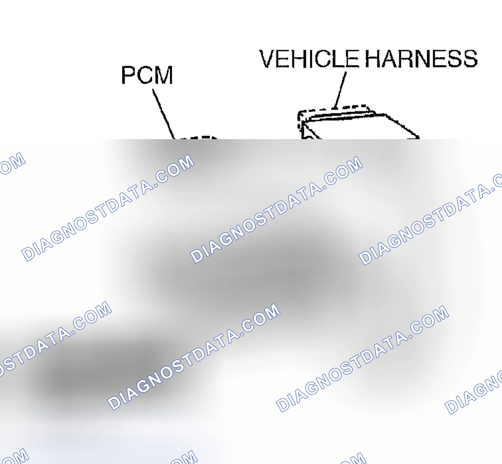 Scheme 343: PCM Inspection Using the SST (104 Pin Breakout Box)