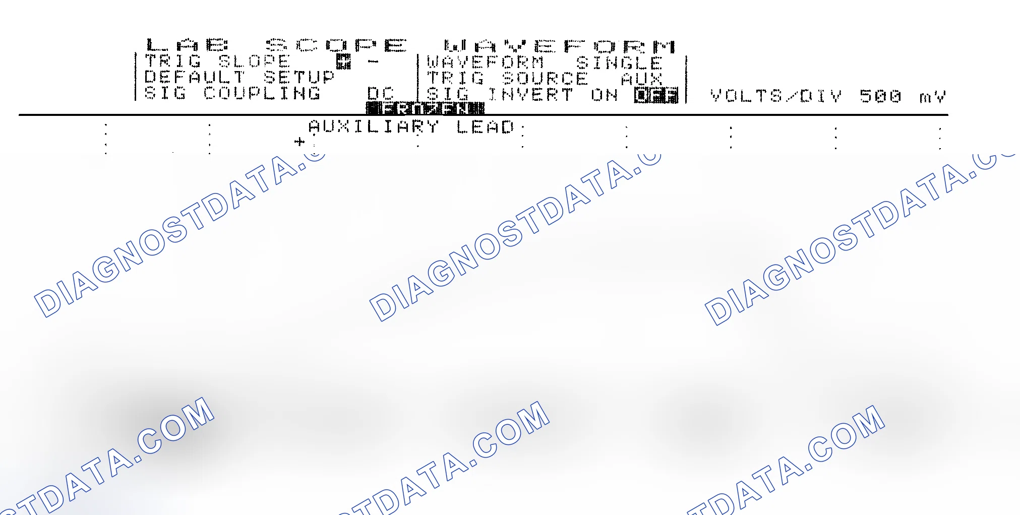 Scheme 14: Single Injector w/Excessive Current Flow - Current Pattern