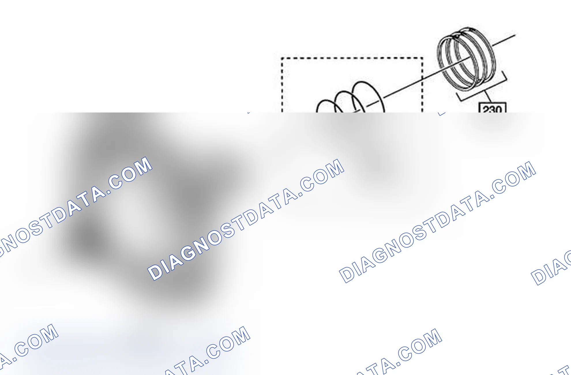 Scheme 50: 1-2-3-4 & 3-5 Reverse Clutch Fluid Seal Ring Kit