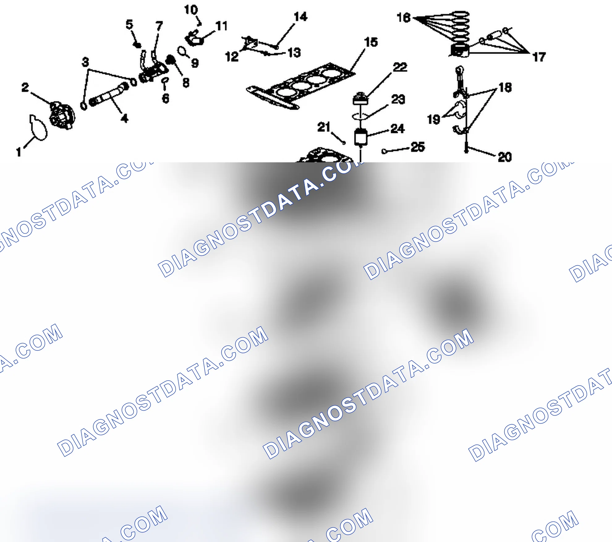 Scheme 20: Engine Block and Components