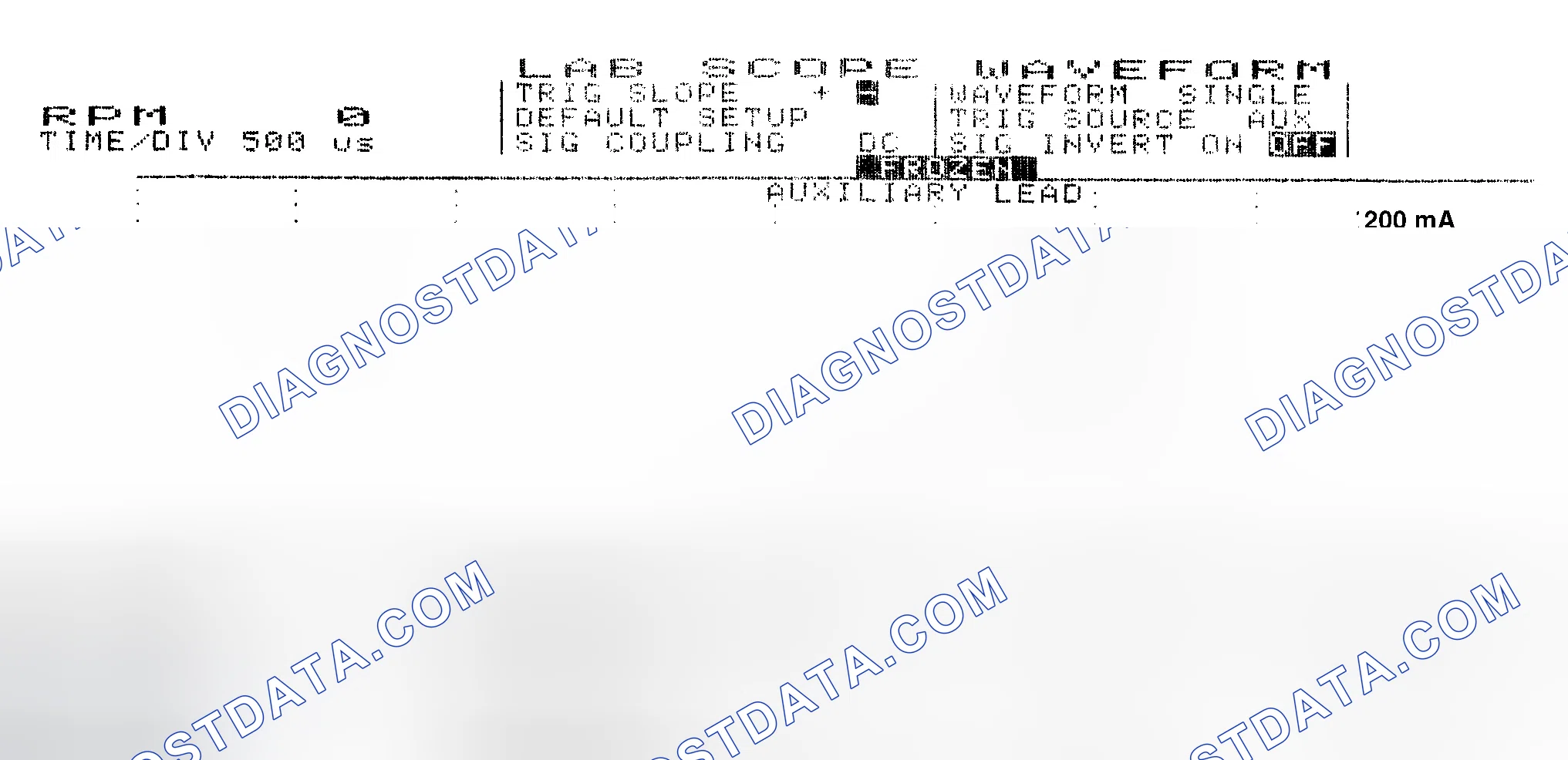Scheme 17: Single Injector w/Normal Current Flow - Current Pattern