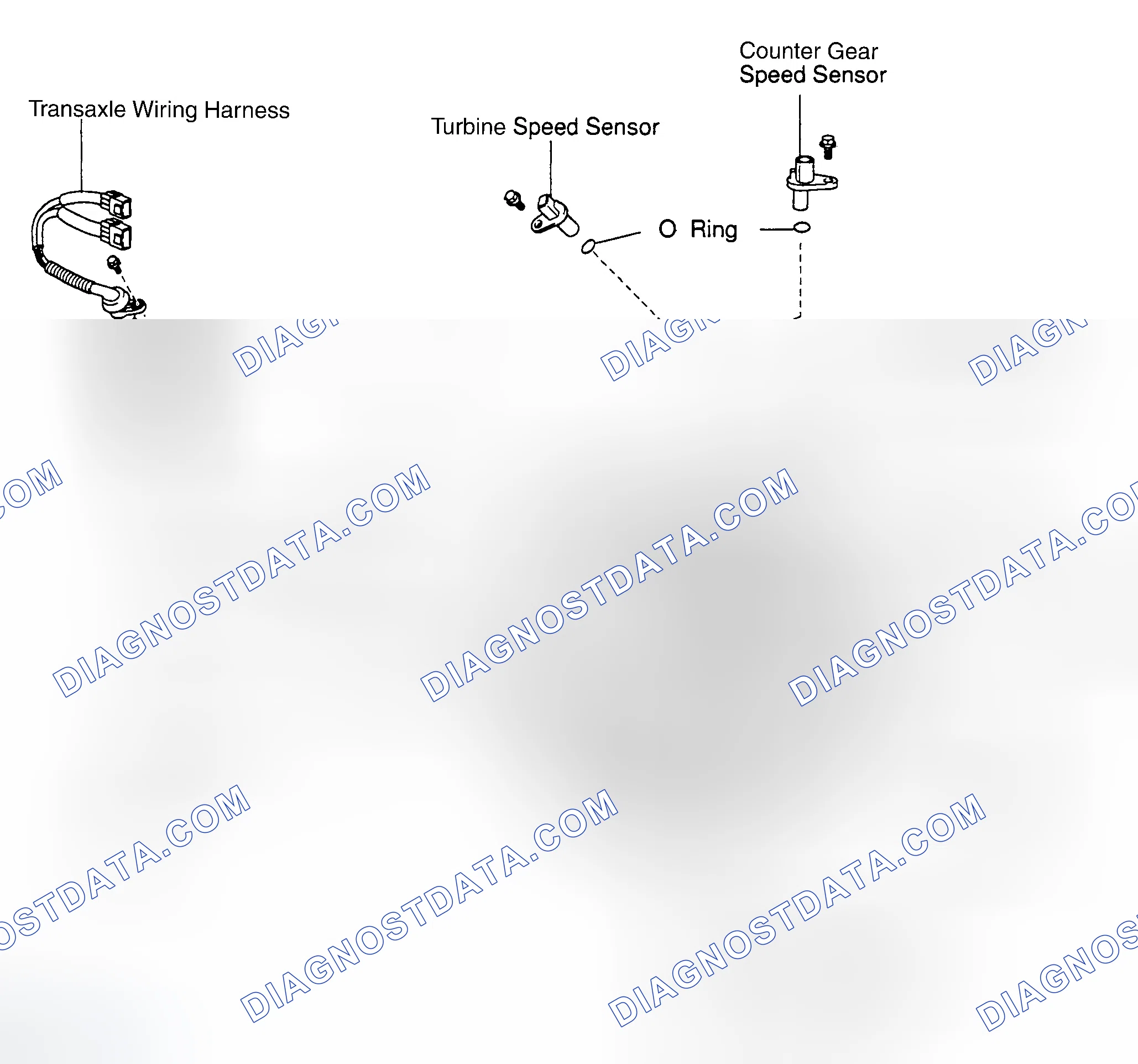 Scheme 238: TRANSAXLE DISASSEMBLY