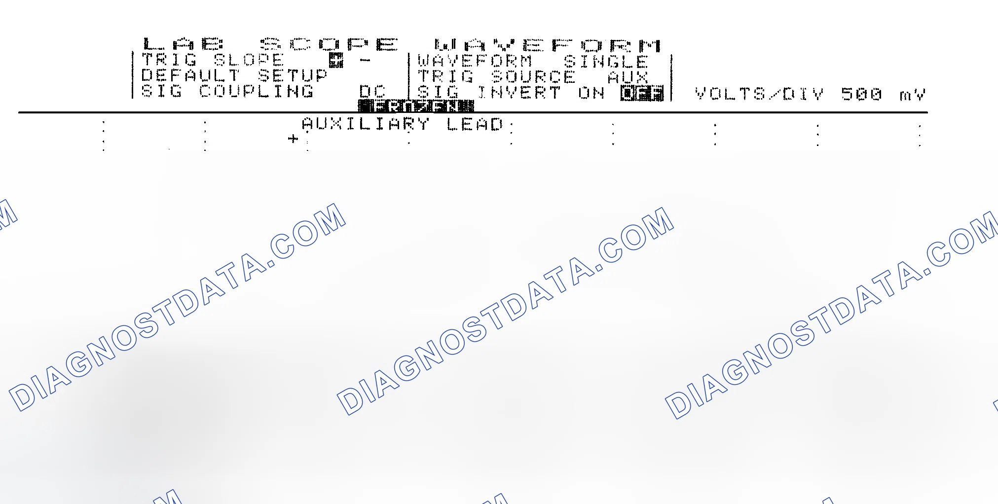 Scheme 14: Single Injector w/Excessive Current Flow - Current Pattern