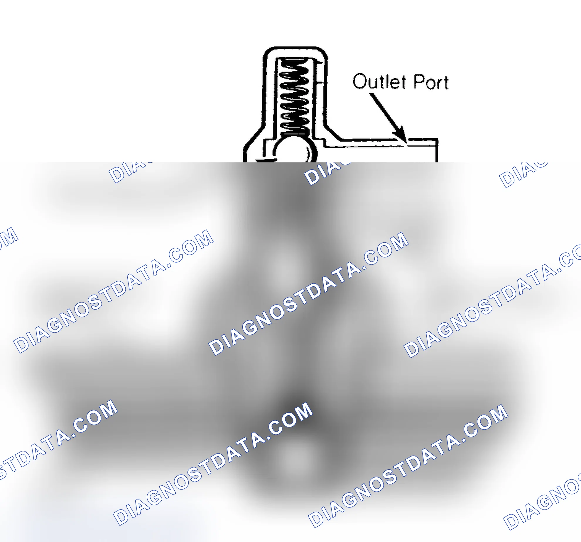 Scheme 48: Cutaway View of 2-Port PVS PVS will open when engine reaches operating temperature.