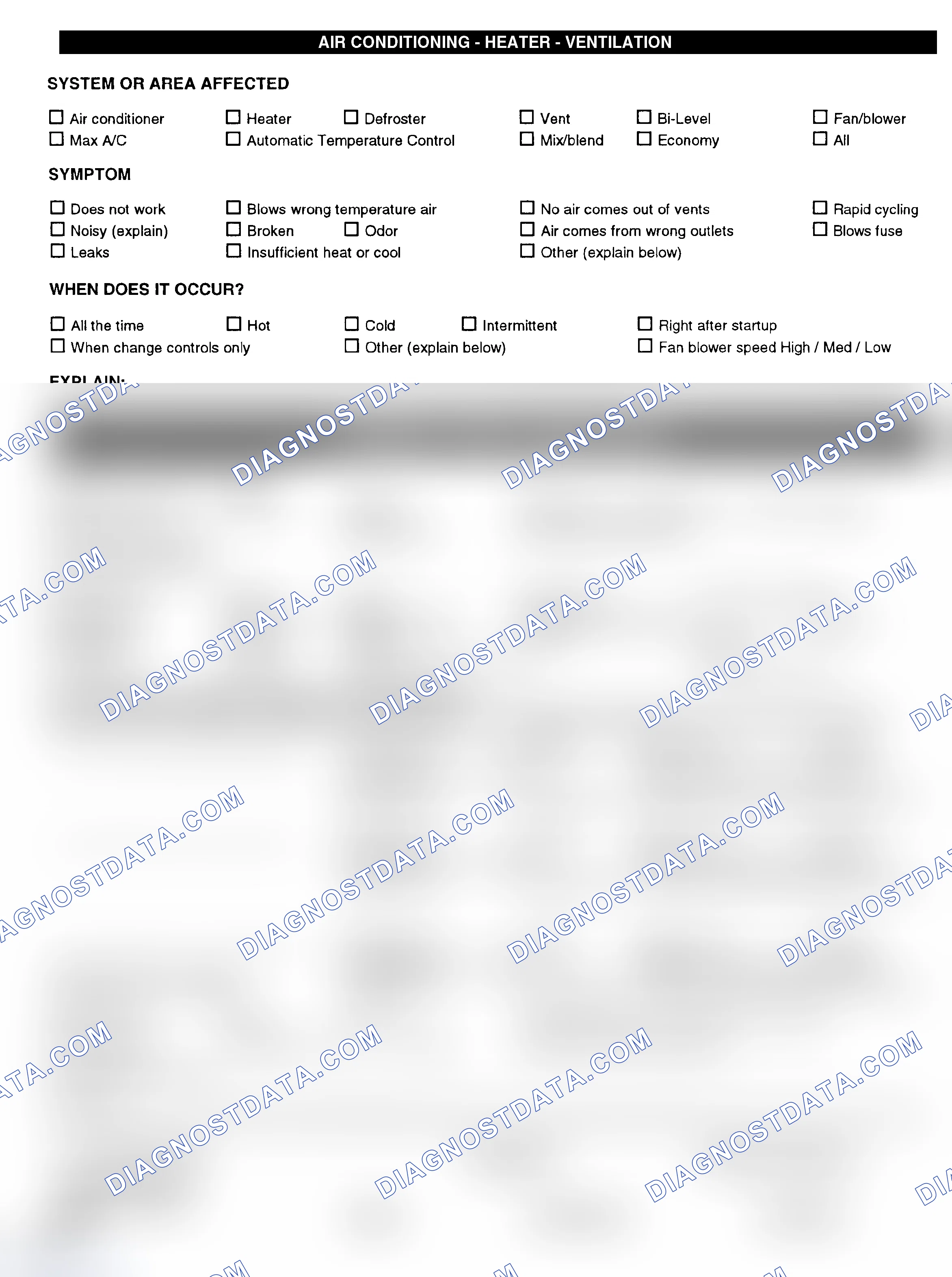 Scheme 4: Symptom Check List - Page 3
