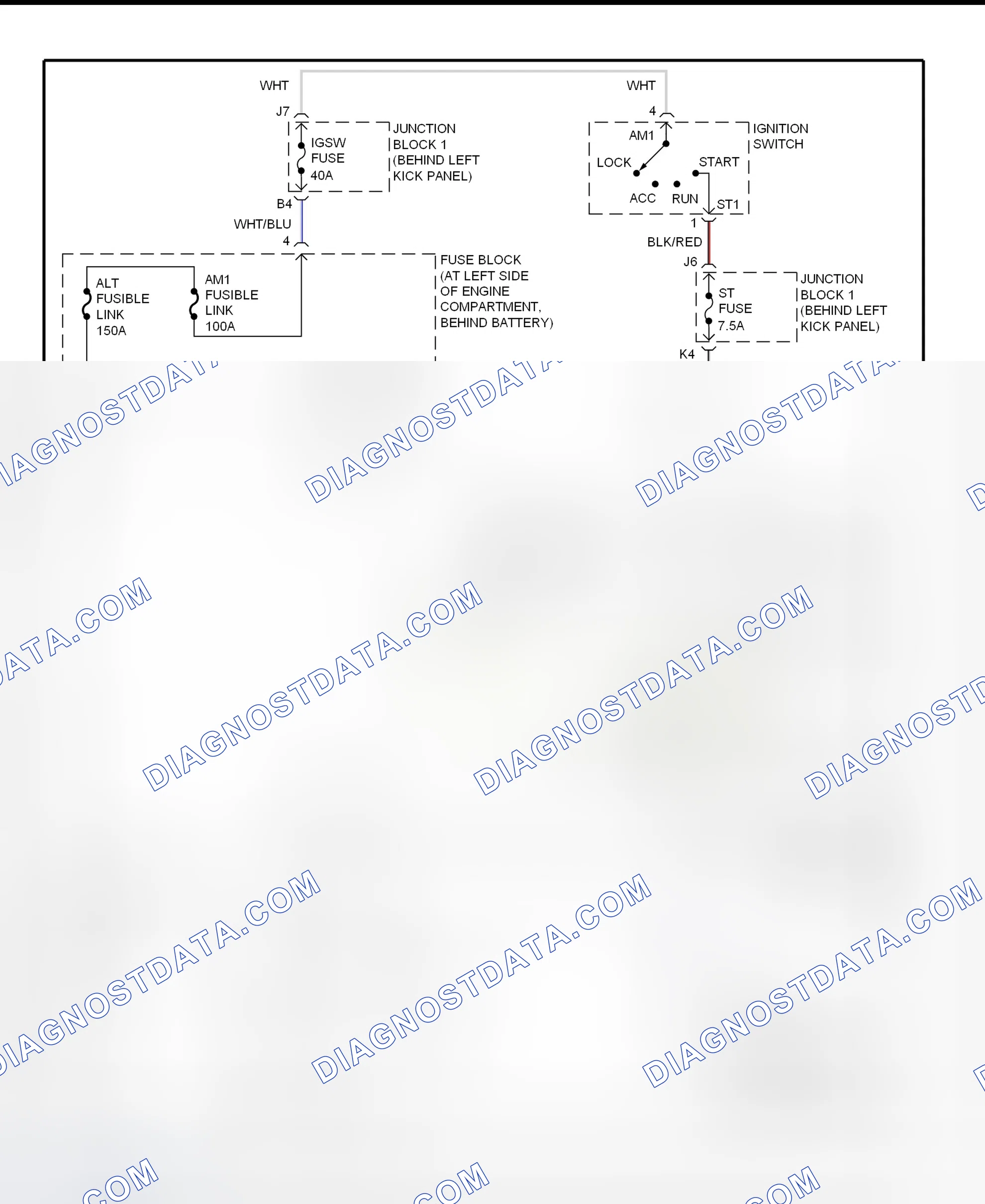 Scheme 15: Starting System Wiring Diagram (SC400)
