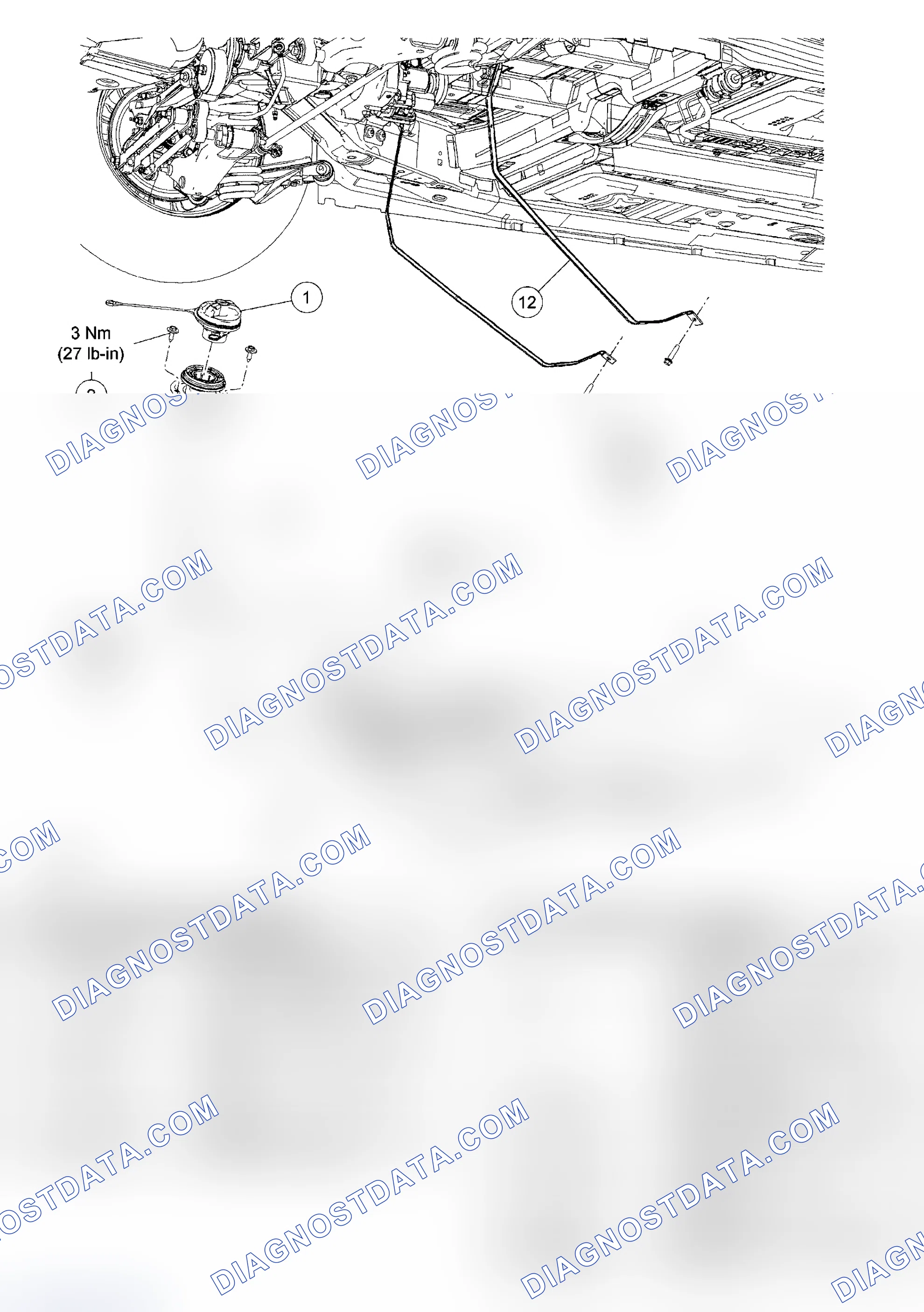 Scheme 5: Fuel Tank and Filler Pipe - Exploded View