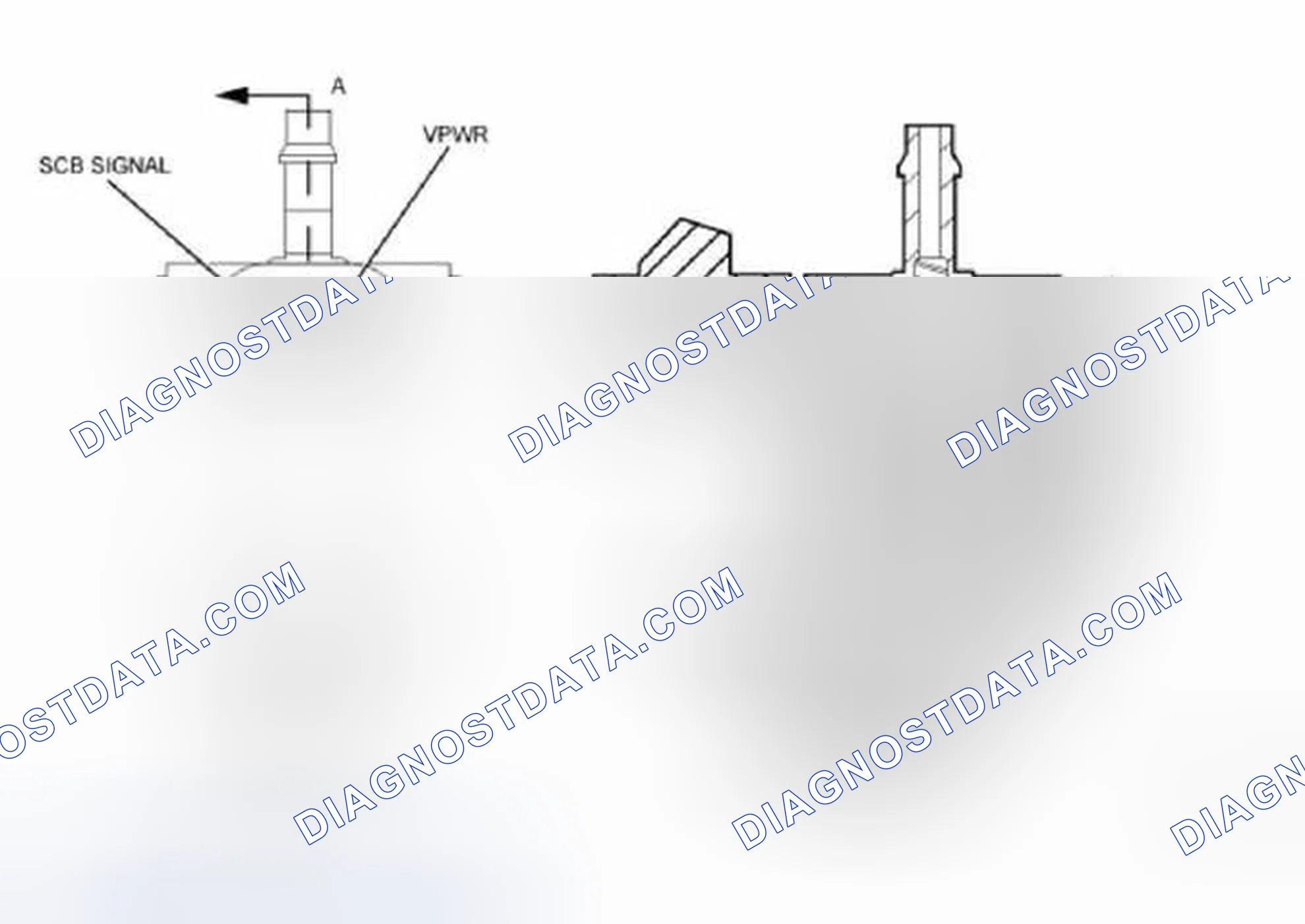 Scheme 15: Supercharger Bypass (SCB) Solenoid/(Thermactor Air Control Solenoid/Vacuum Valve Assembly)