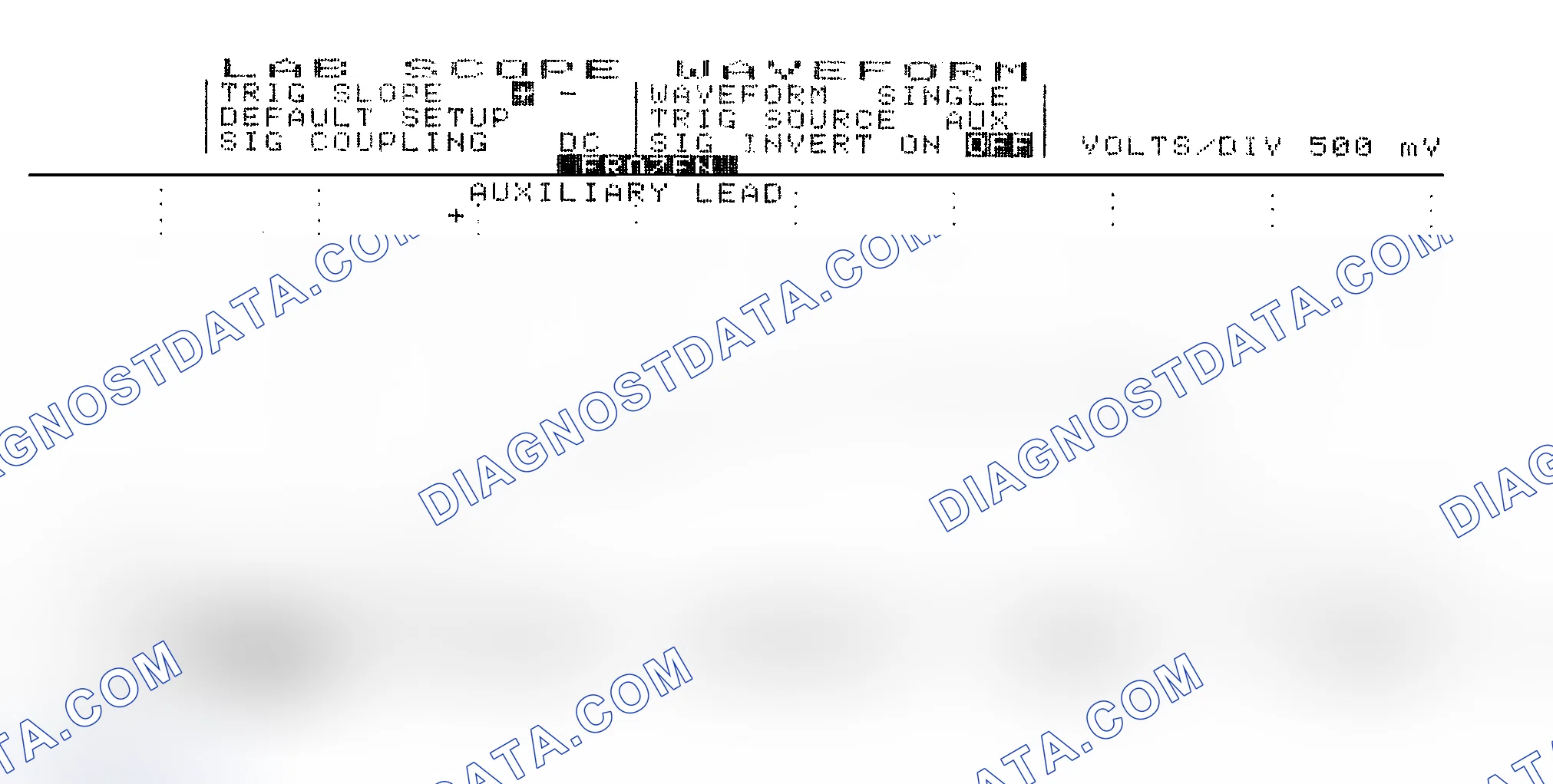 Scheme 14: Single Injector w/Excessive Current Flow - Current Pattern