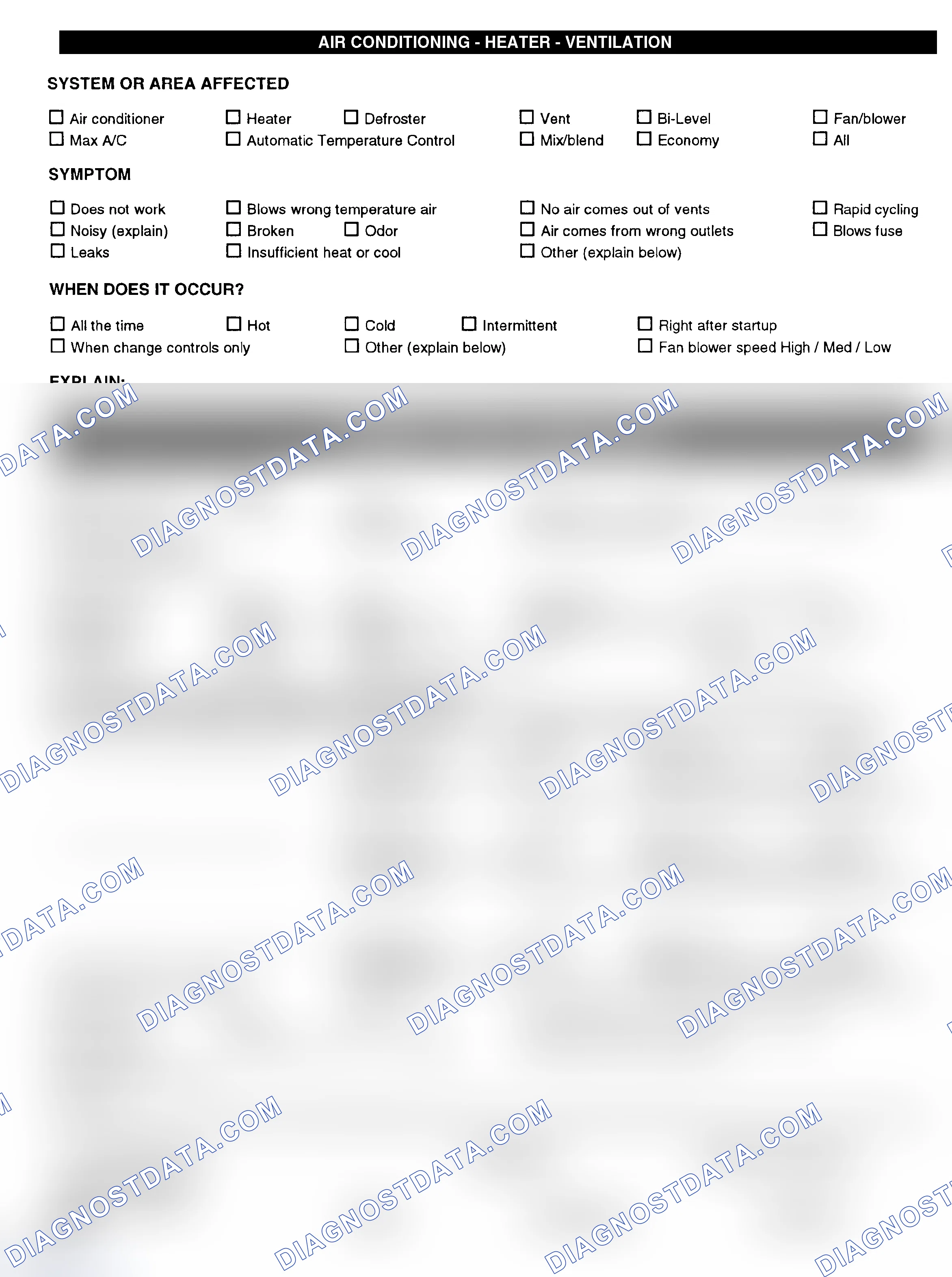 Scheme 4: Symptom Check List - Page 3