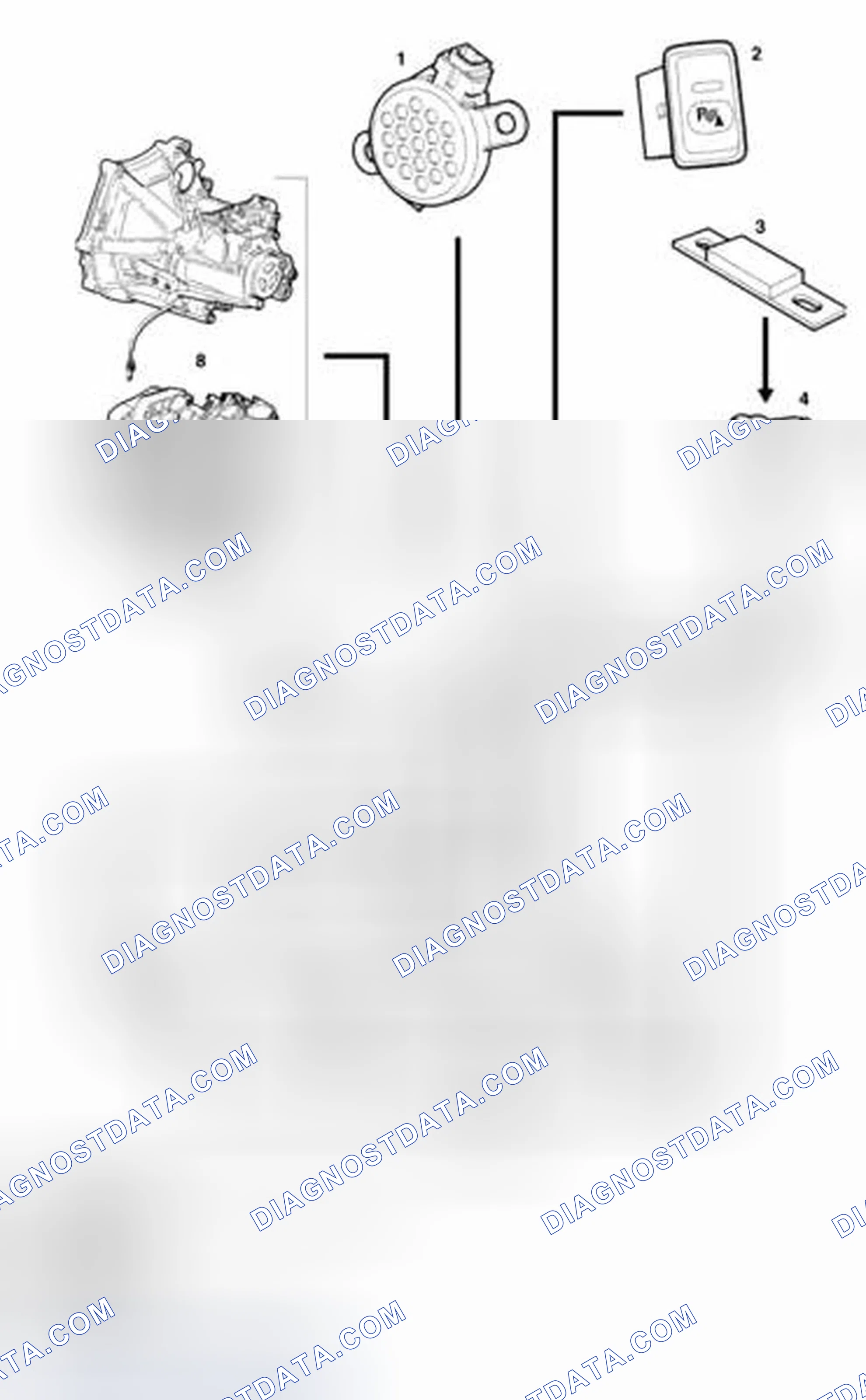 Scheme 11: PARK DISTANCE CONTROL DIAGRAM