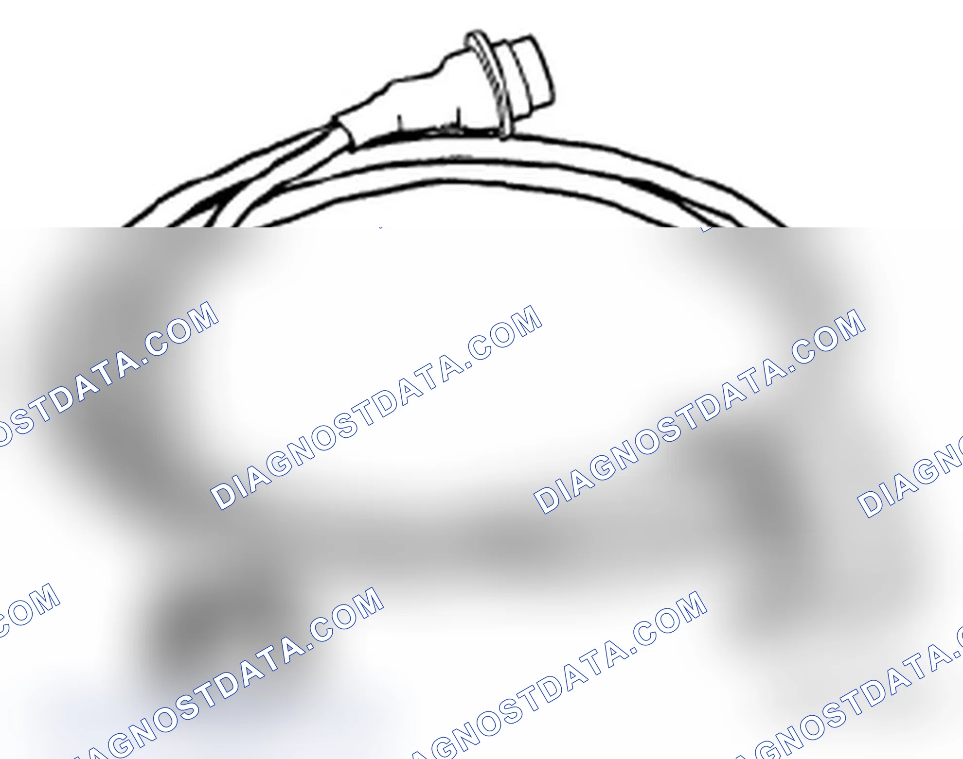 Scheme 400: 24 6 020 Test Cable, 14-Pin