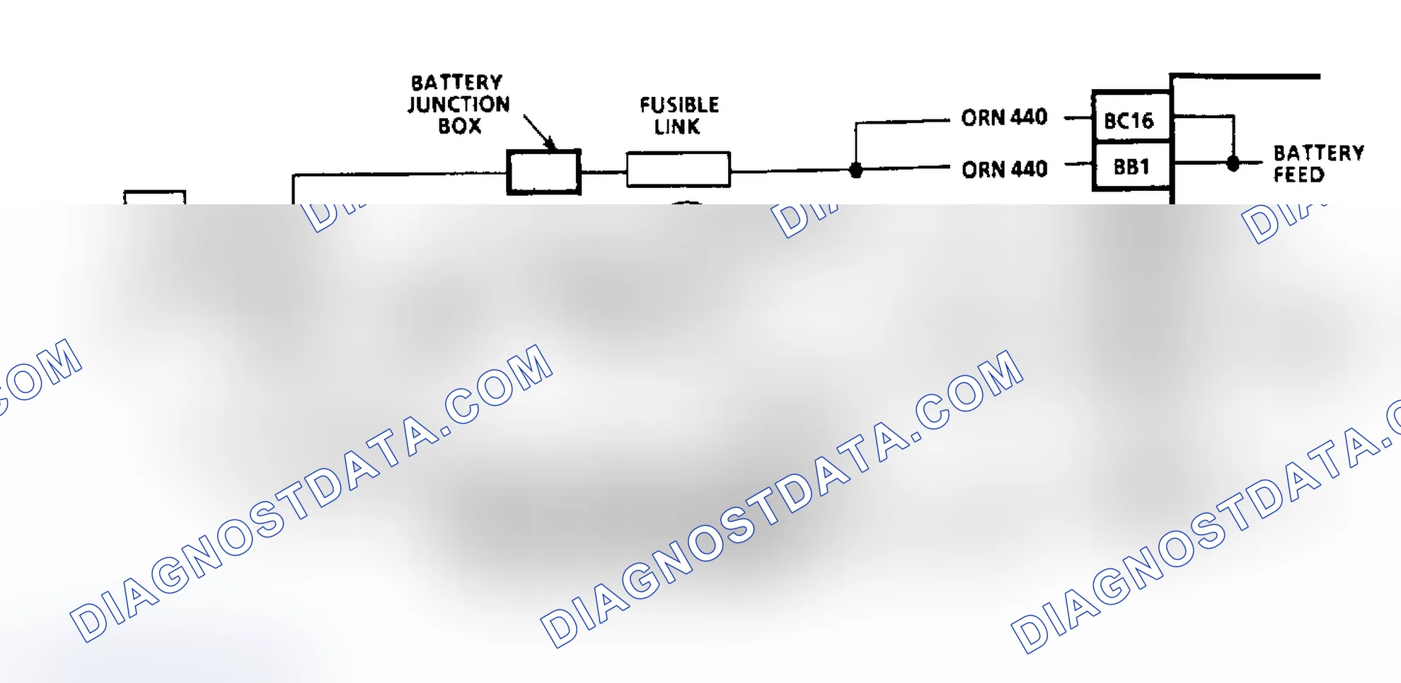 Scheme 443: Chart A2 Schematic, (3.3L "N" Body) Won't Flash Code 12 "Service Engine Soon" Light On