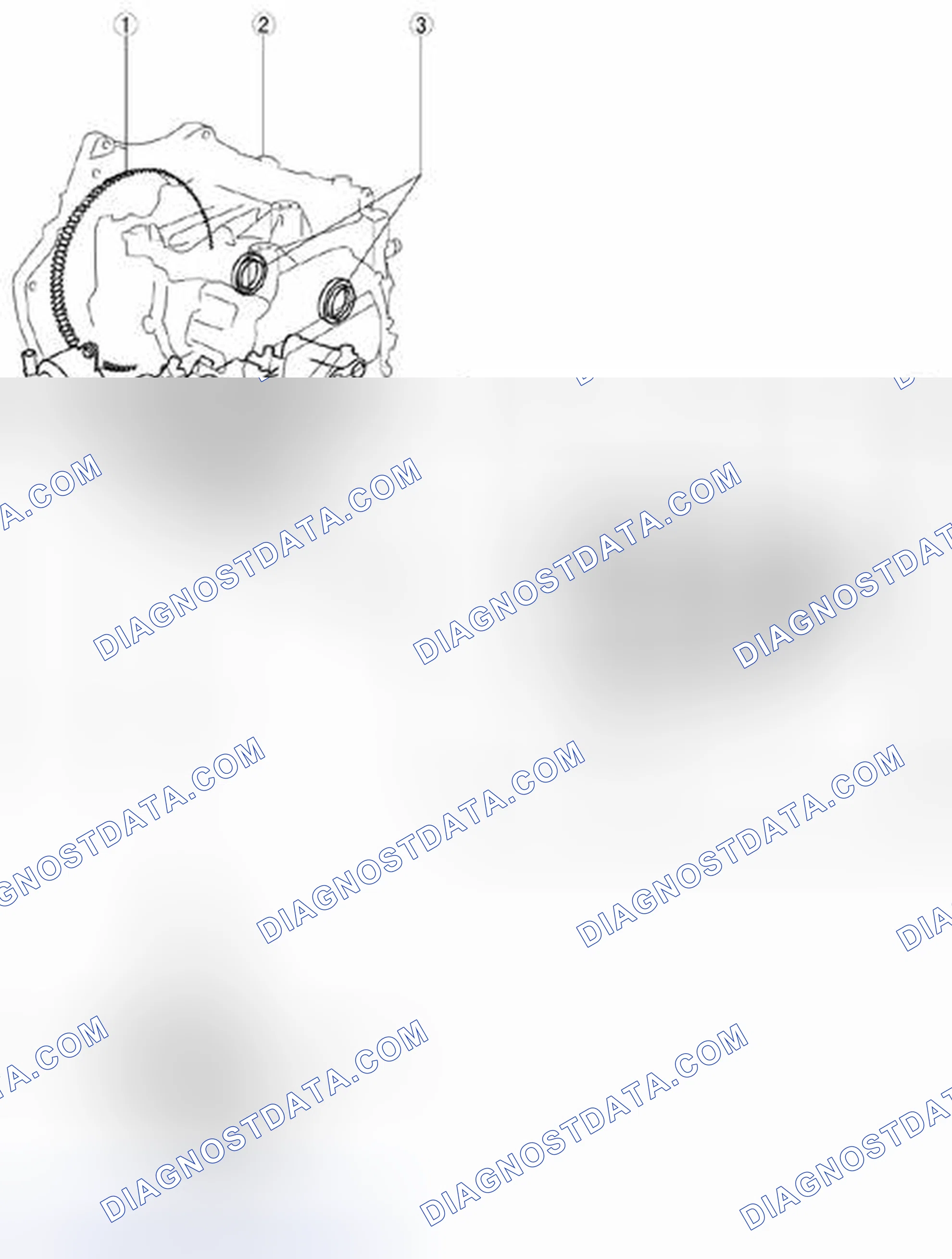 Scheme 348: Identifying Automatic Transaxle Components Location (1 Of 2)