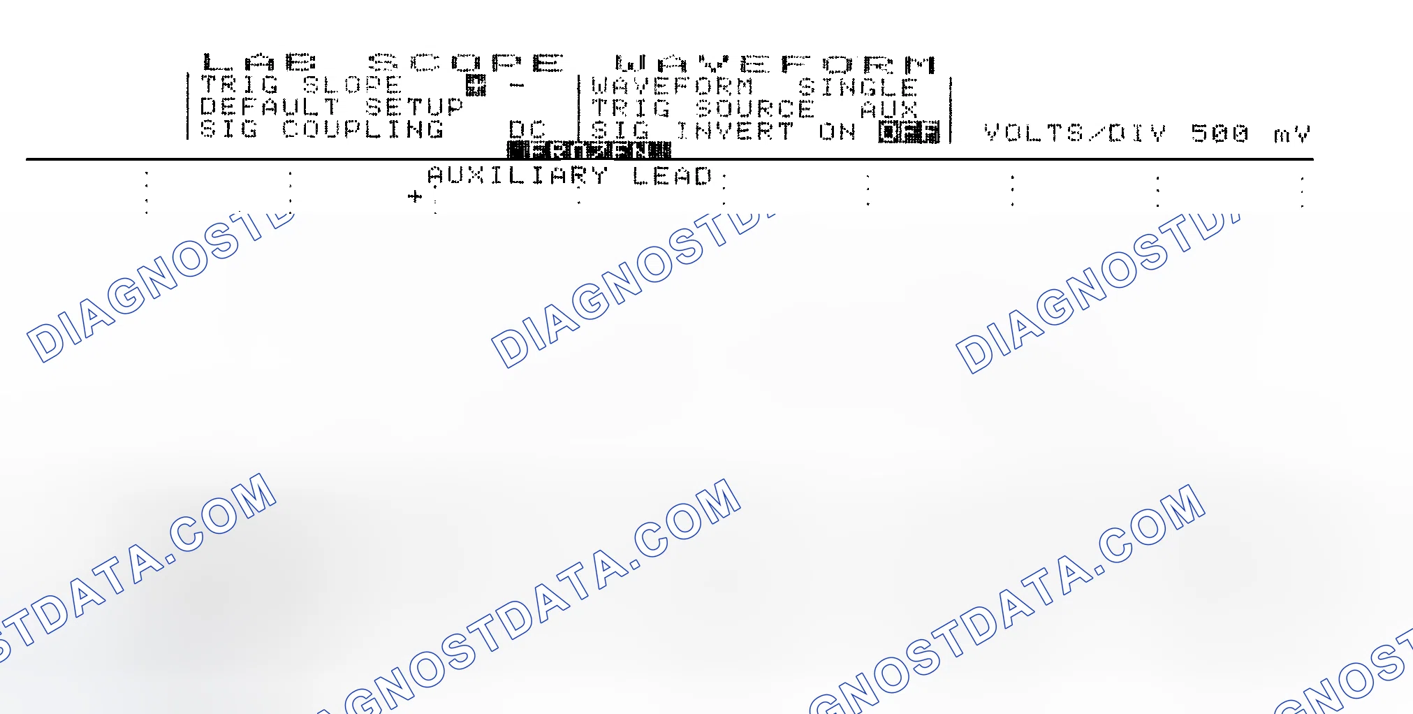 Scheme 14: Single Injector w/Excessive Current Flow - Current Pattern